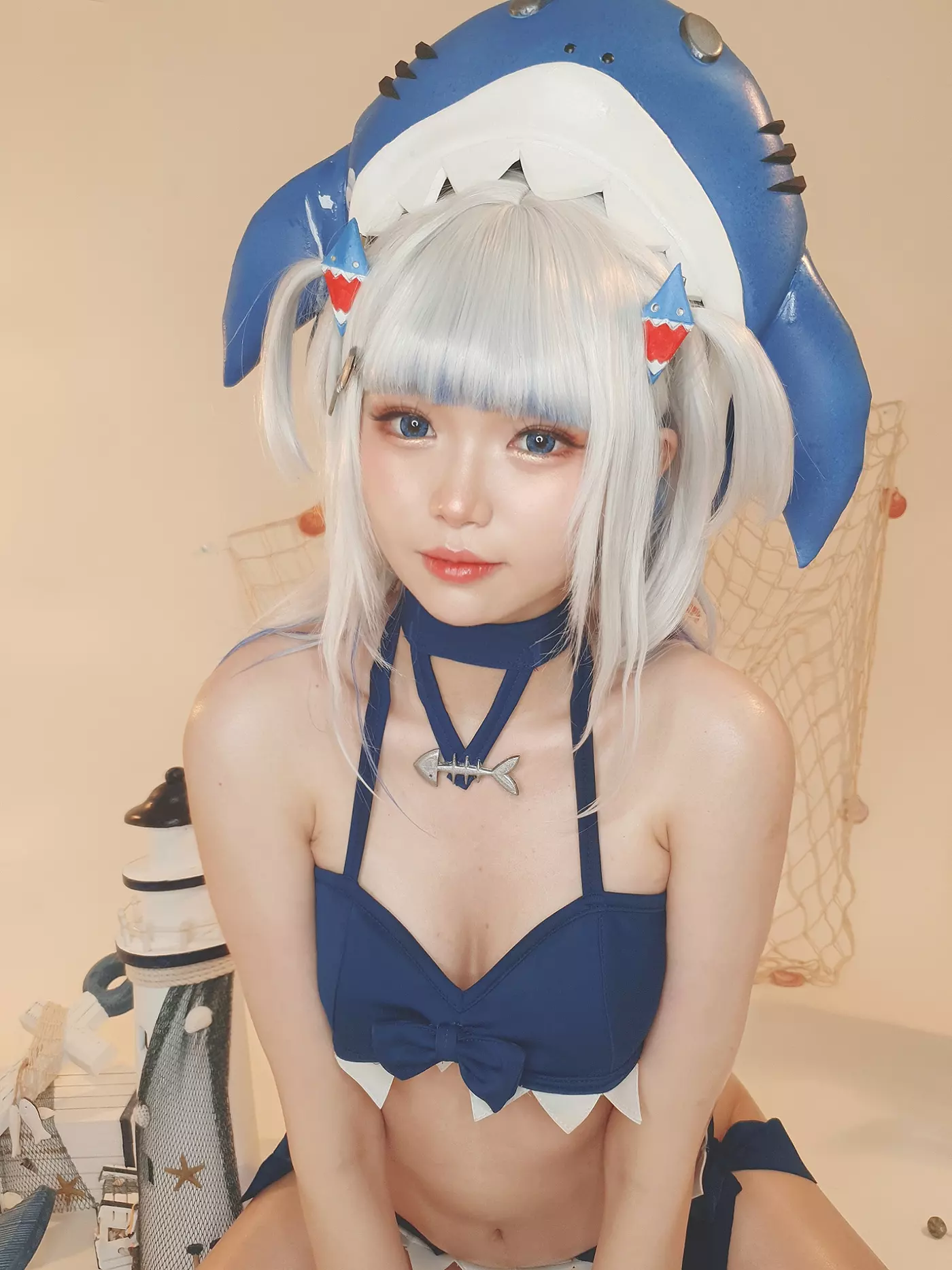 图片[17]-ZinieQ  – Hololive Gawr Gura Swimsuit[17P] – 速更版-美库