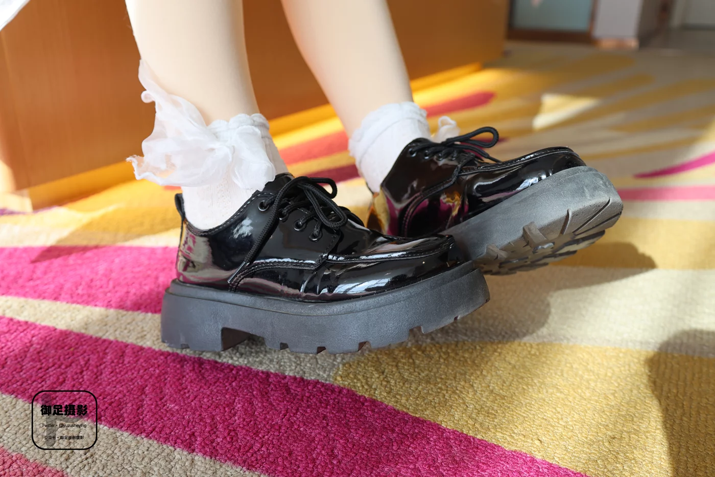 图片[13]-御足摄影 NO.006 – 甜美女孩[63P] – 速更版-美库