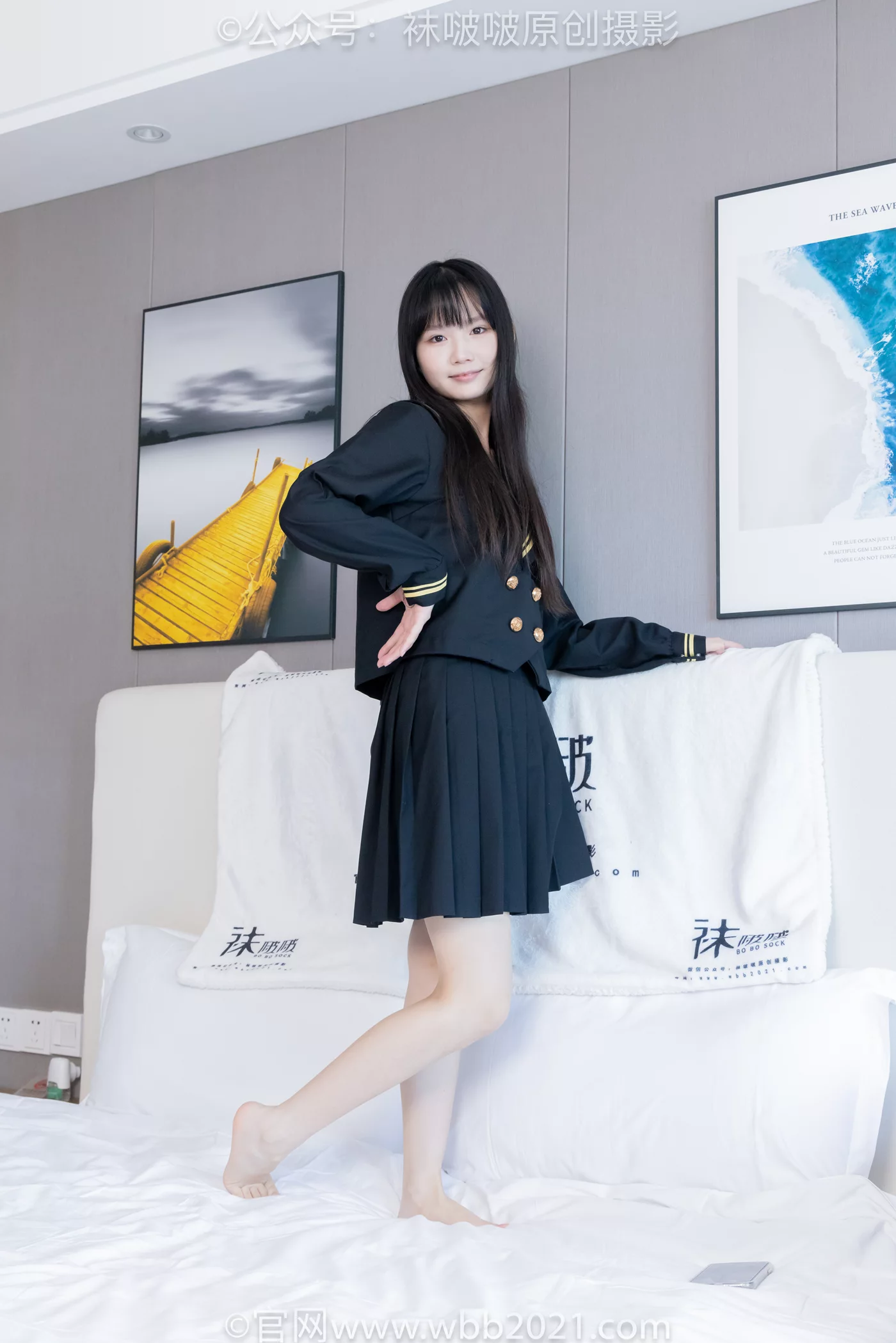 图片[36]-[BoBoSocks袜啵啵]NO.450 甜甜圈 皮鞋、白丝、裸足、裸足印泥踩脚印剧情[88P] – 速更版-美库