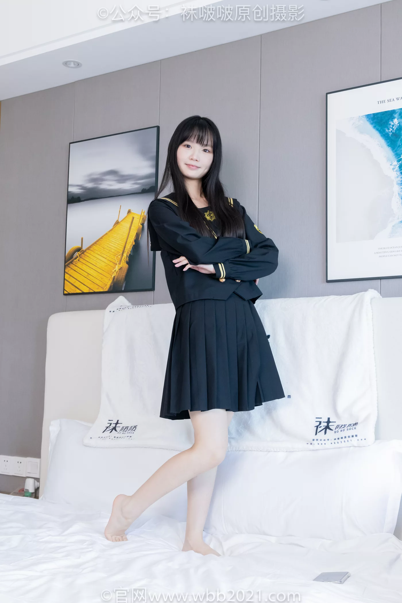 图片[37]-[BoBoSocks袜啵啵]NO.450 甜甜圈 皮鞋、白丝、裸足、裸足印泥踩脚印剧情[88P] – 速更版-美库