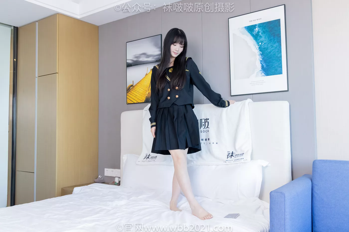 图片[38]-[BoBoSocks袜啵啵]NO.450 甜甜圈 皮鞋、白丝、裸足、裸足印泥踩脚印剧情[88P] – 速更版-美库