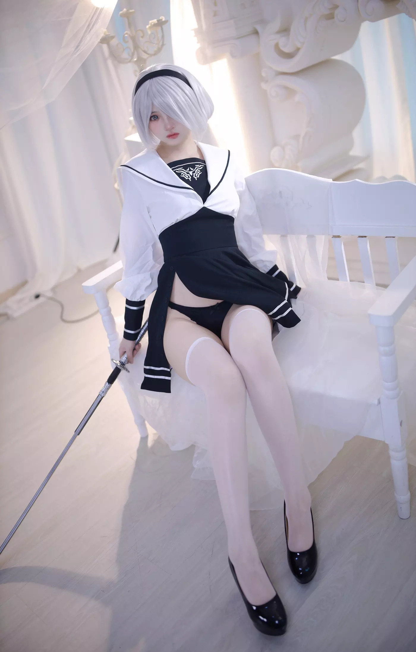 图片[20]-疯猫ss – 2B同人[19P] – 速更版-美库