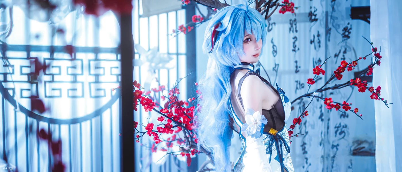 图片[18]-蠢沫沫  – 原神 甘雨旗袍[27P] – 速更版-美库