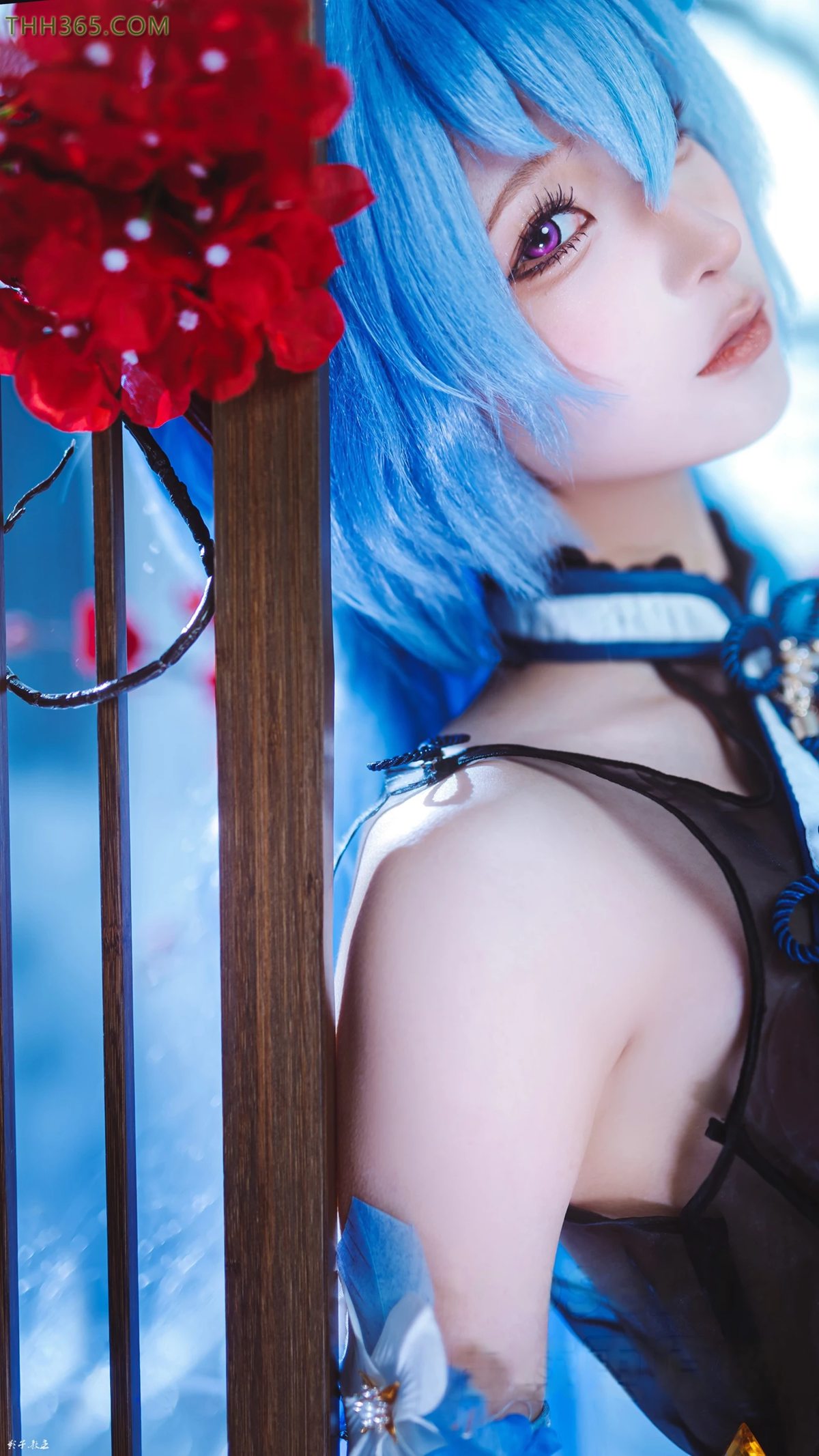 图片[20]-蠢沫沫  – 原神 甘雨旗袍[27P] – 速更版-美库