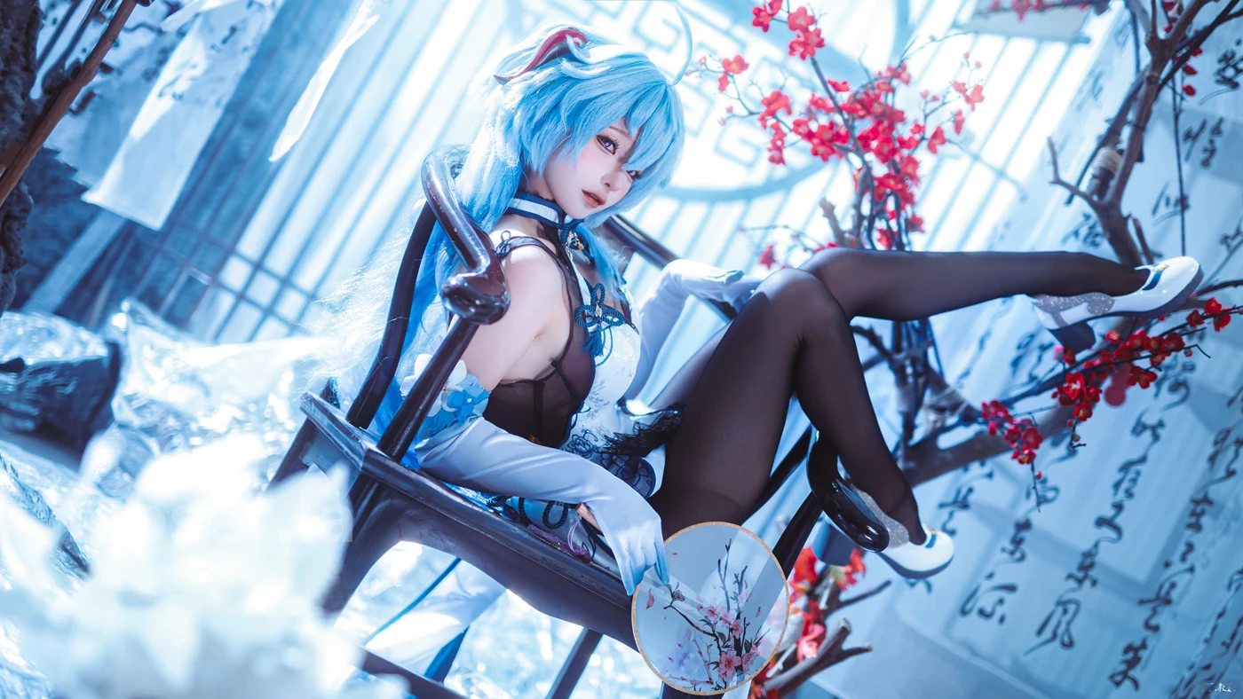 图片[23]-蠢沫沫  – 原神 甘雨旗袍[27P] – 速更版-美库