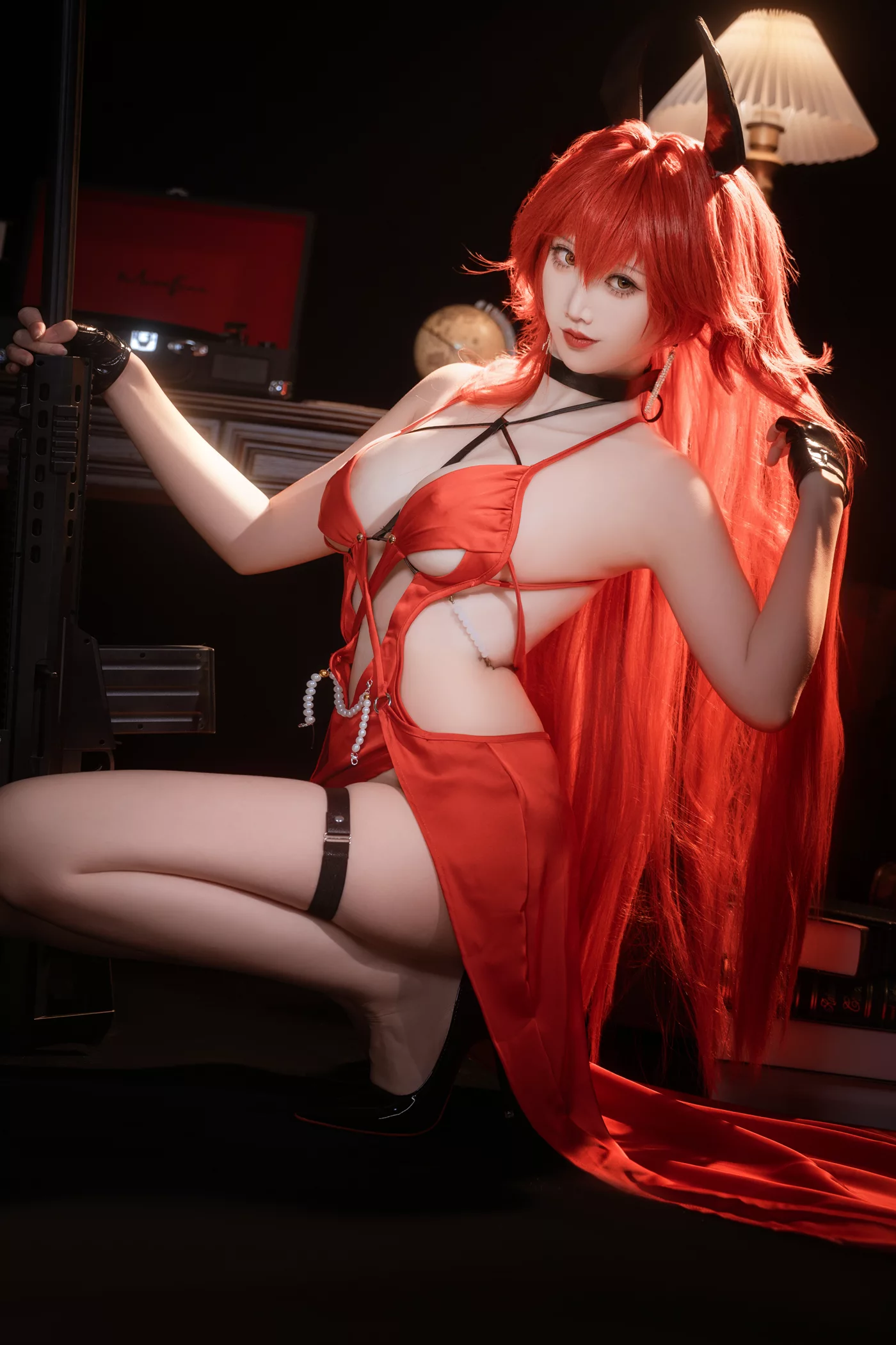 图片[20]-面饼仙儿  – Nikke 小红帽礼服[24P] – 速更版-美库