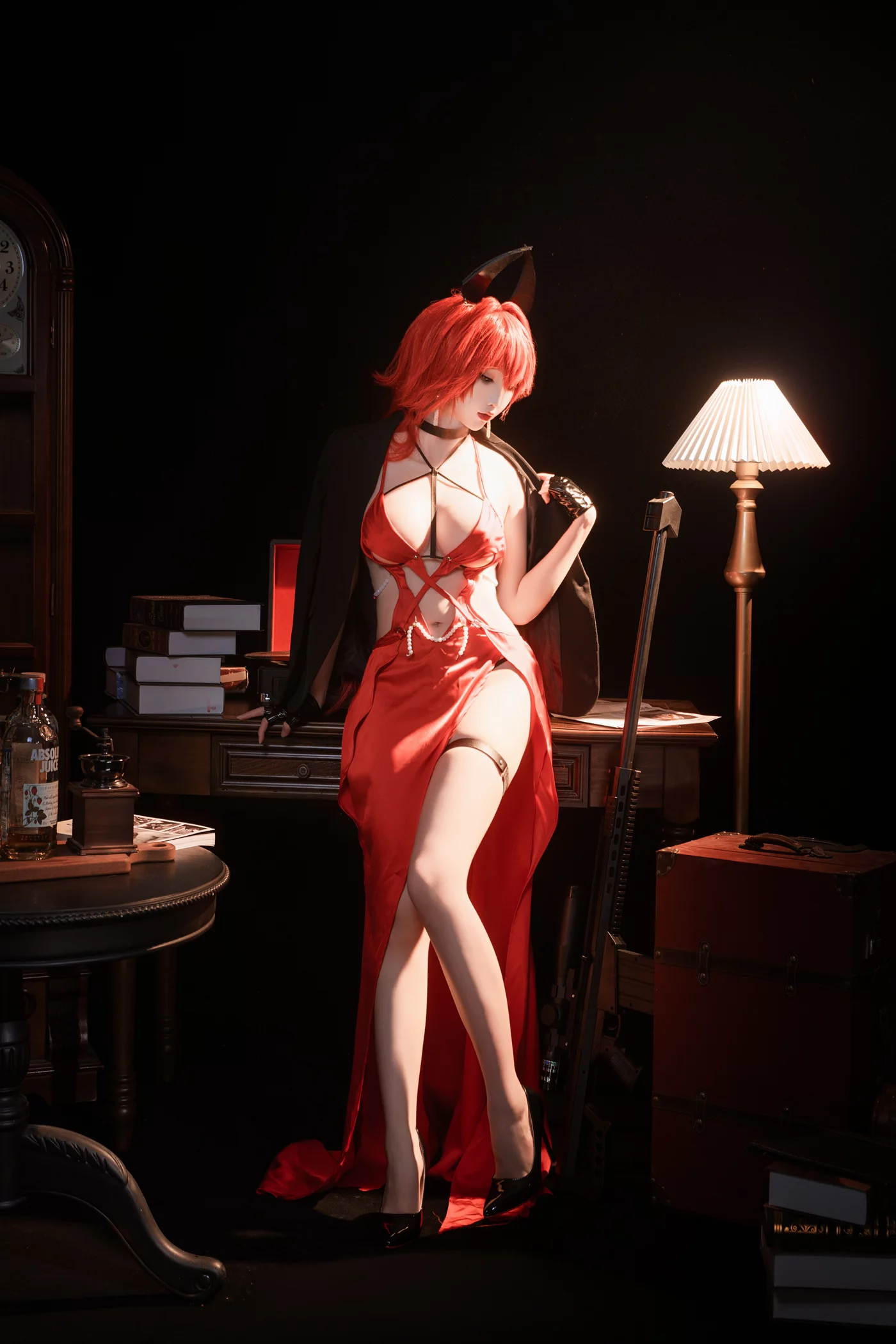 图片[21]-面饼仙儿  – Nikke 小红帽礼服[24P] – 速更版-美库