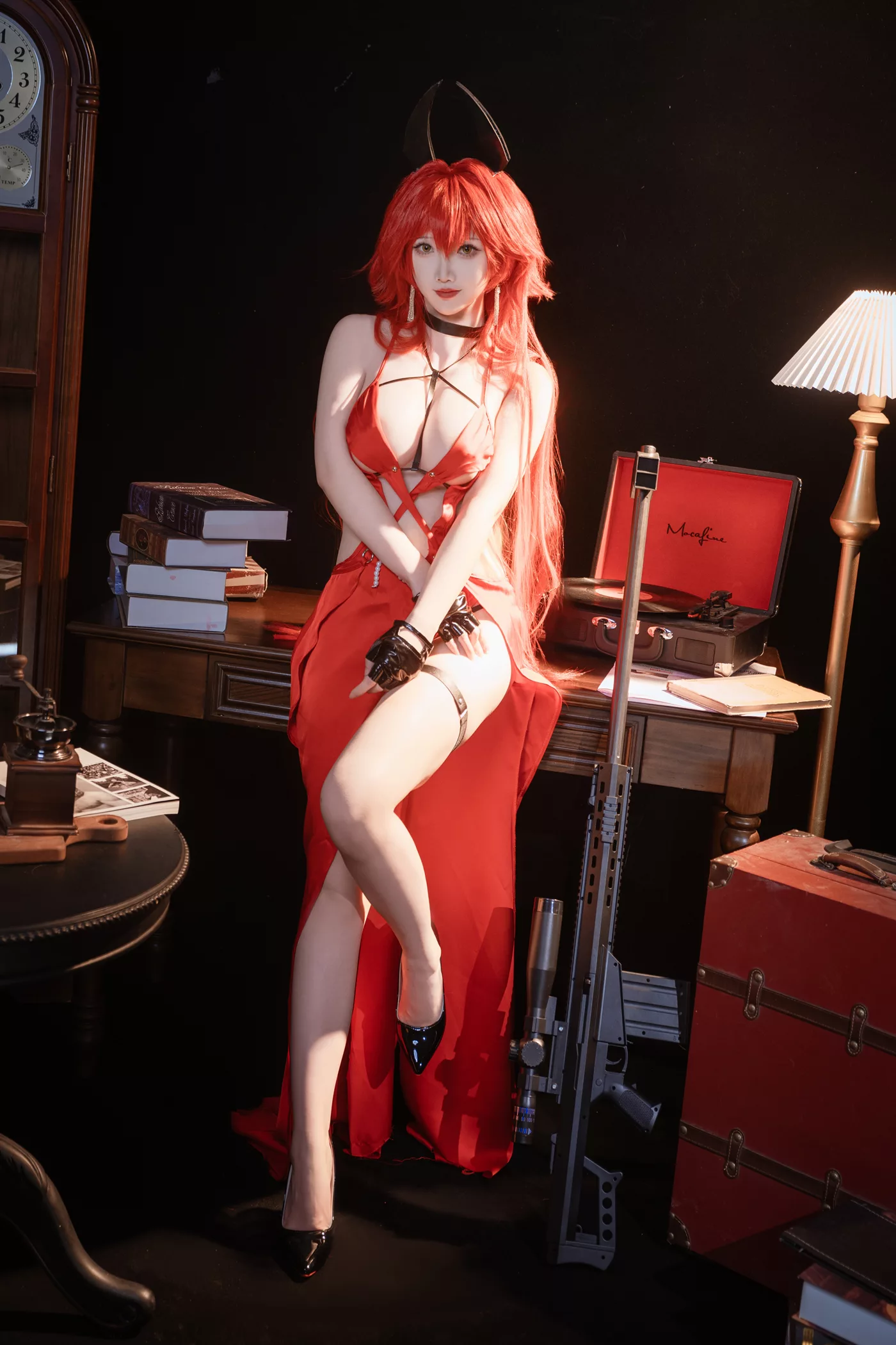 图片[23]-面饼仙儿  – Nikke 小红帽礼服[24P] – 速更版-美库