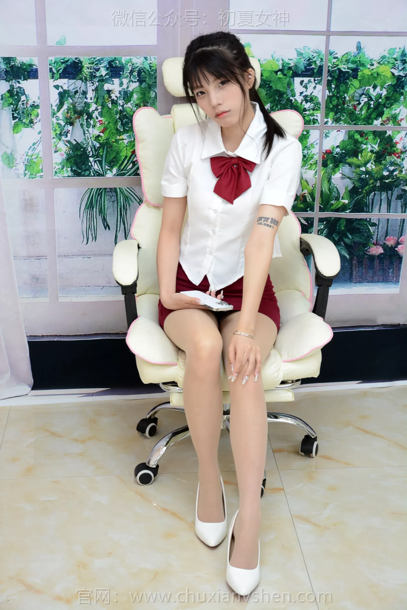 图片[14]-初夏女神 NO.251 番茄 学院小御[100P] – 速更版-美库