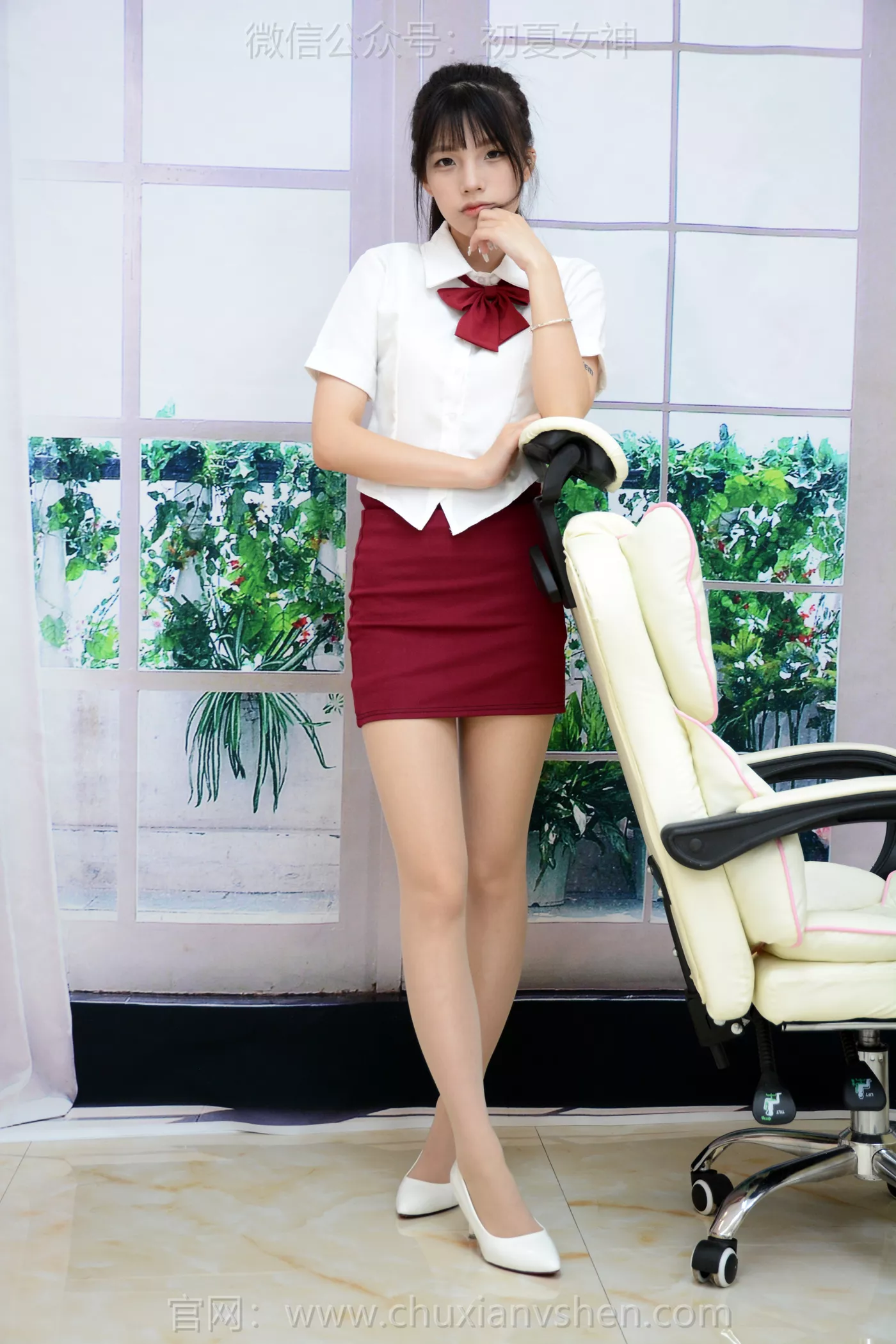 图片[26]-初夏女神 NO.251 番茄 学院小御[100P] – 速更版-美库