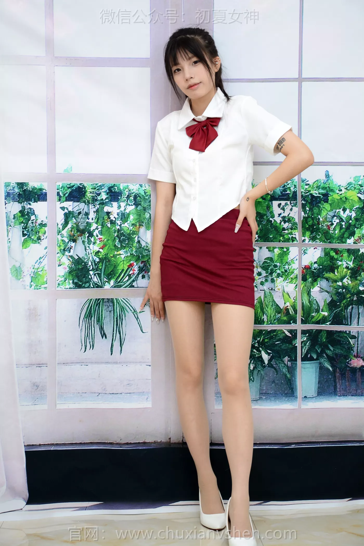 图片[35]-初夏女神 NO.251 番茄 学院小御[100P] – 速更版-美库