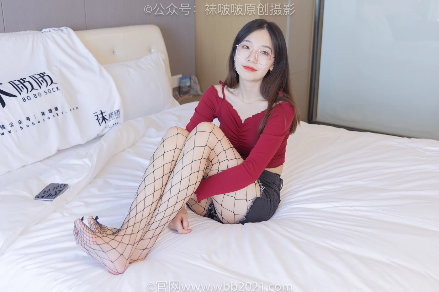 图片[44]-[BoBoSocks袜啵啵]NO.453 小甜豆-帆布鞋、黑色渔网袜[86P] – 速更版-美库