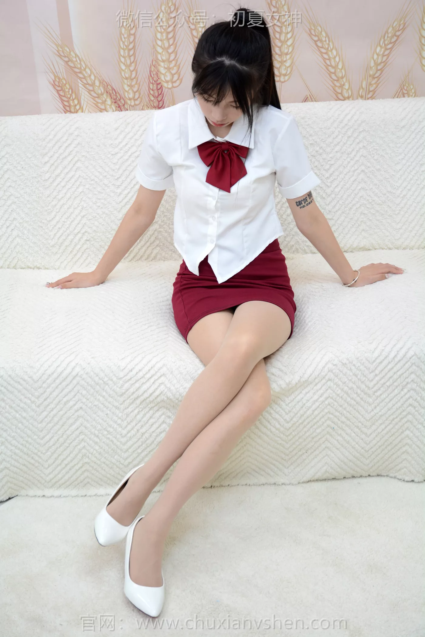 图片[53]-初夏女神 NO.251 番茄 学院小御[100P] – 速更版-美库