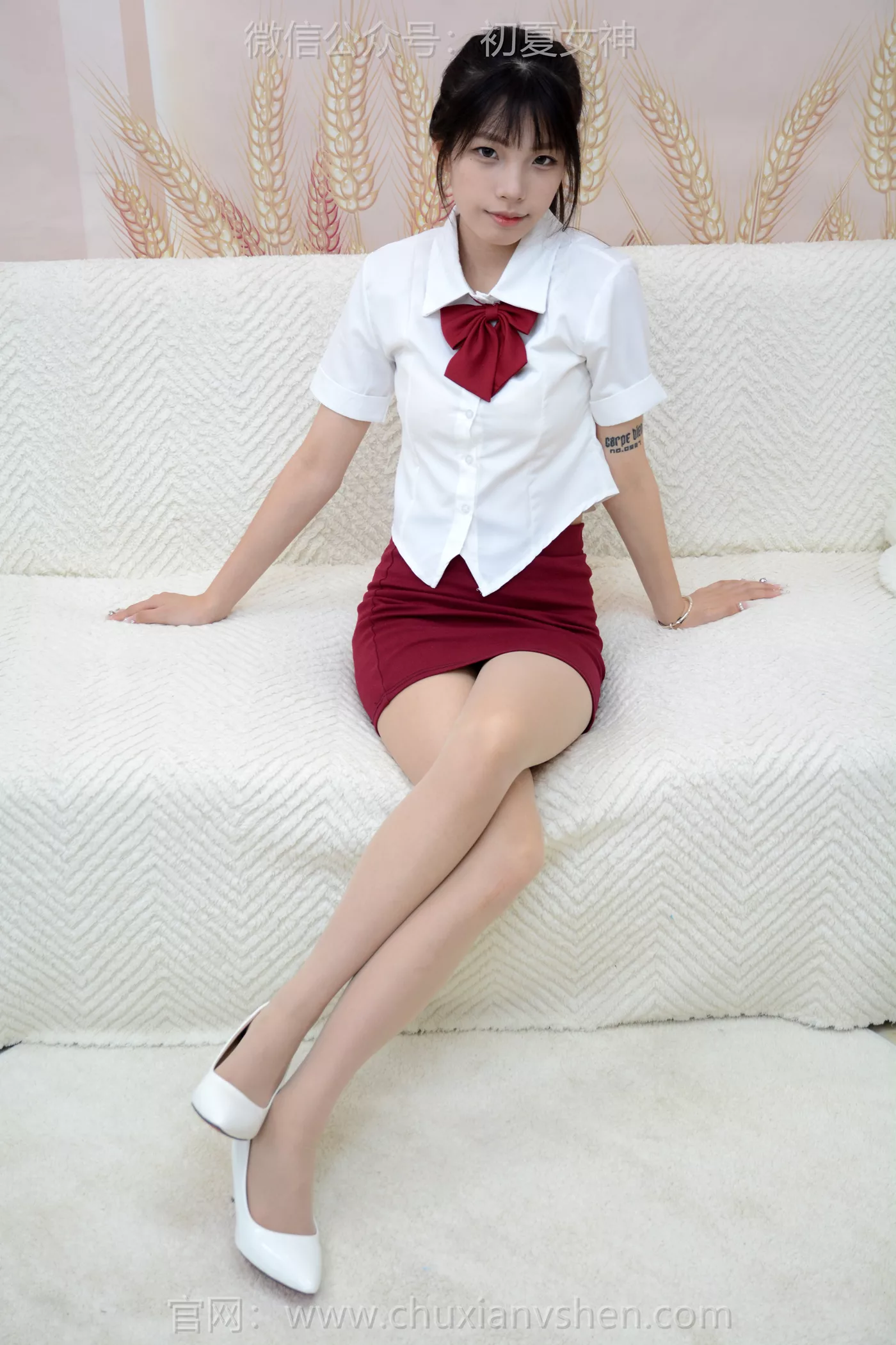 图片[54]-初夏女神 NO.251 番茄 学院小御[100P] – 速更版-美库