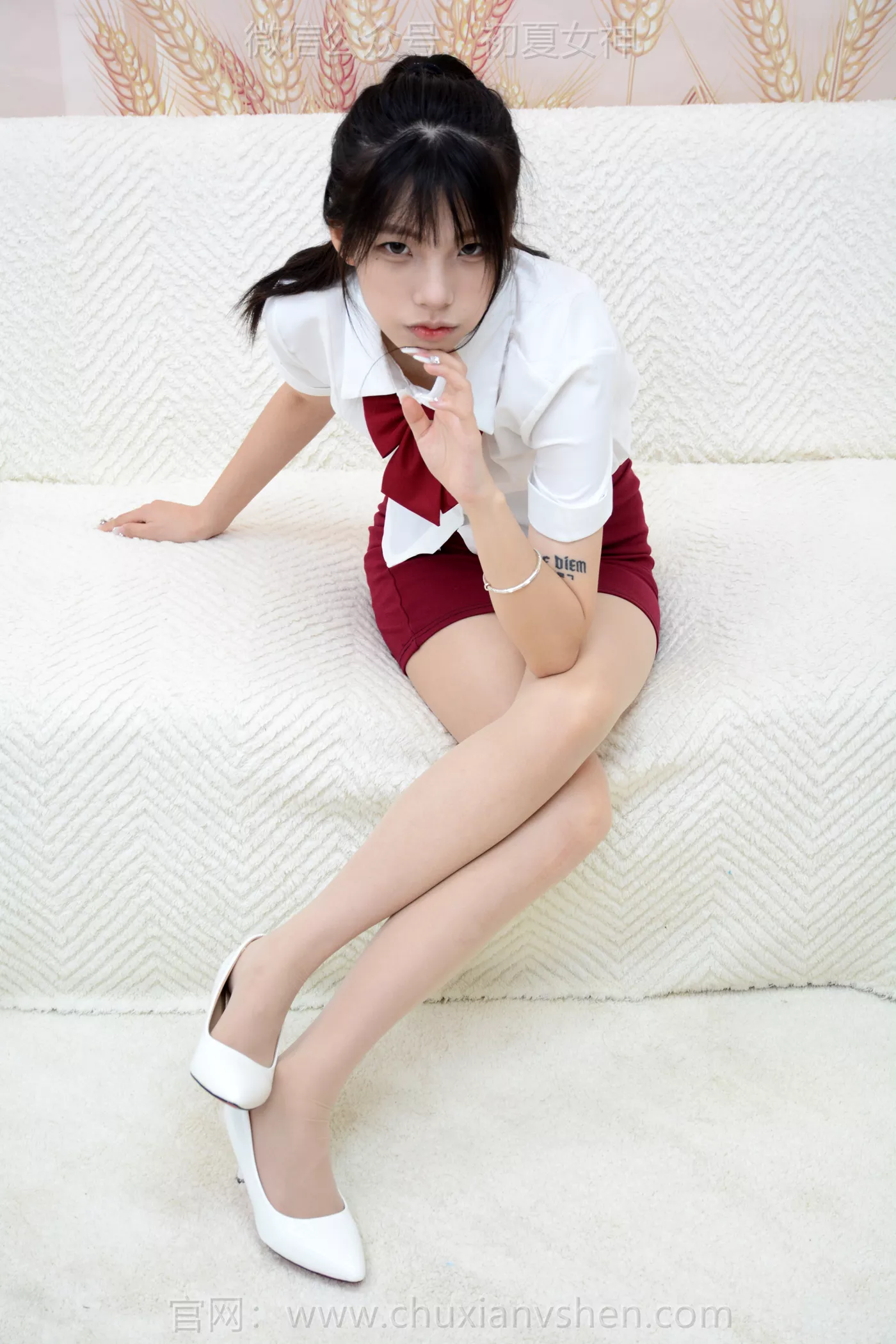 图片[55]-初夏女神 NO.251 番茄 学院小御[100P] – 速更版-美库