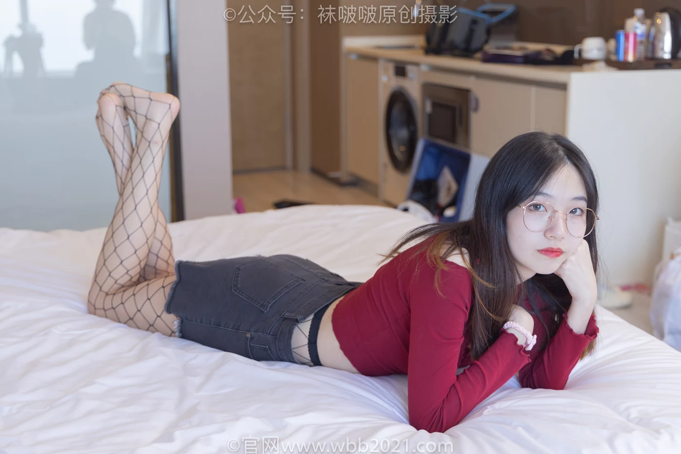 图片[59]-[BoBoSocks袜啵啵]NO.453 小甜豆-帆布鞋、黑色渔网袜[86P] – 速更版-美库