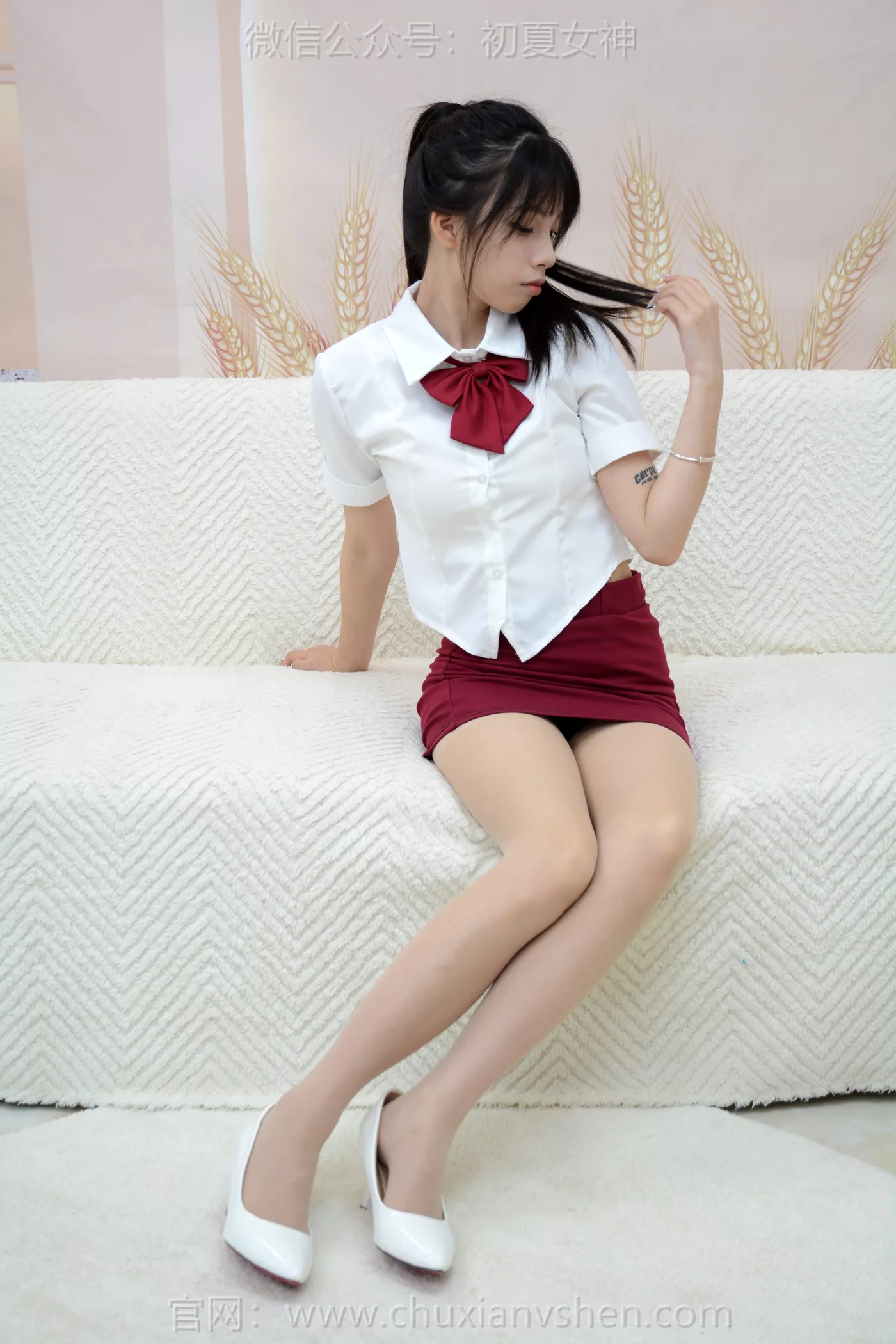 图片[74]-初夏女神 NO.251 番茄 学院小御[100P] – 速更版-美库