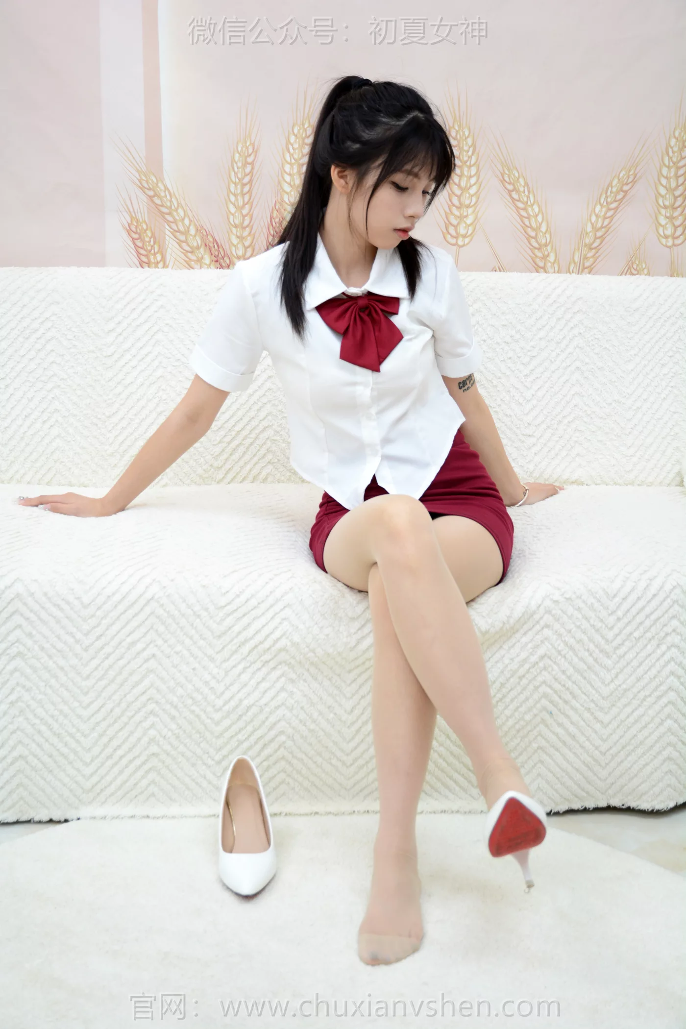 图片[83]-初夏女神 NO.251 番茄 学院小御[100P] – 速更版-美库