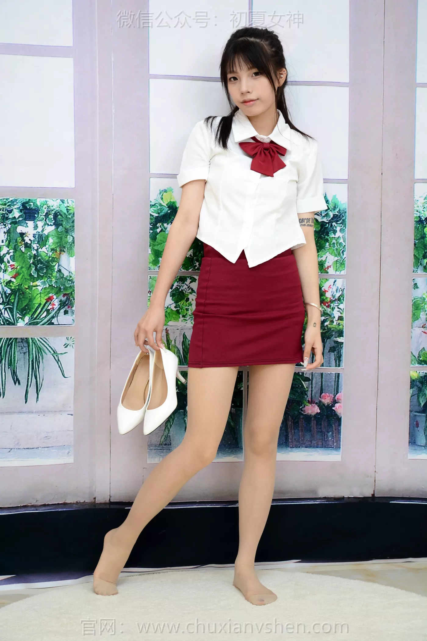 图片[101]-初夏女神 NO.251 番茄 学院小御[100P] – 速更版-美库