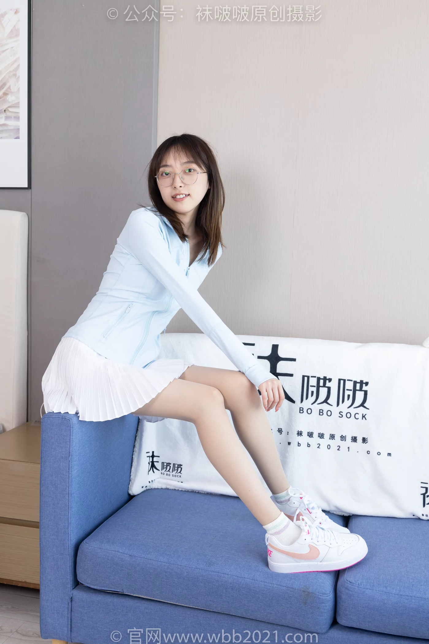 图片[14]-[BoBoSocks袜啵啵]NO.454 稚予-白棉袜、肉丝、板鞋[98P] – 速更版-美库