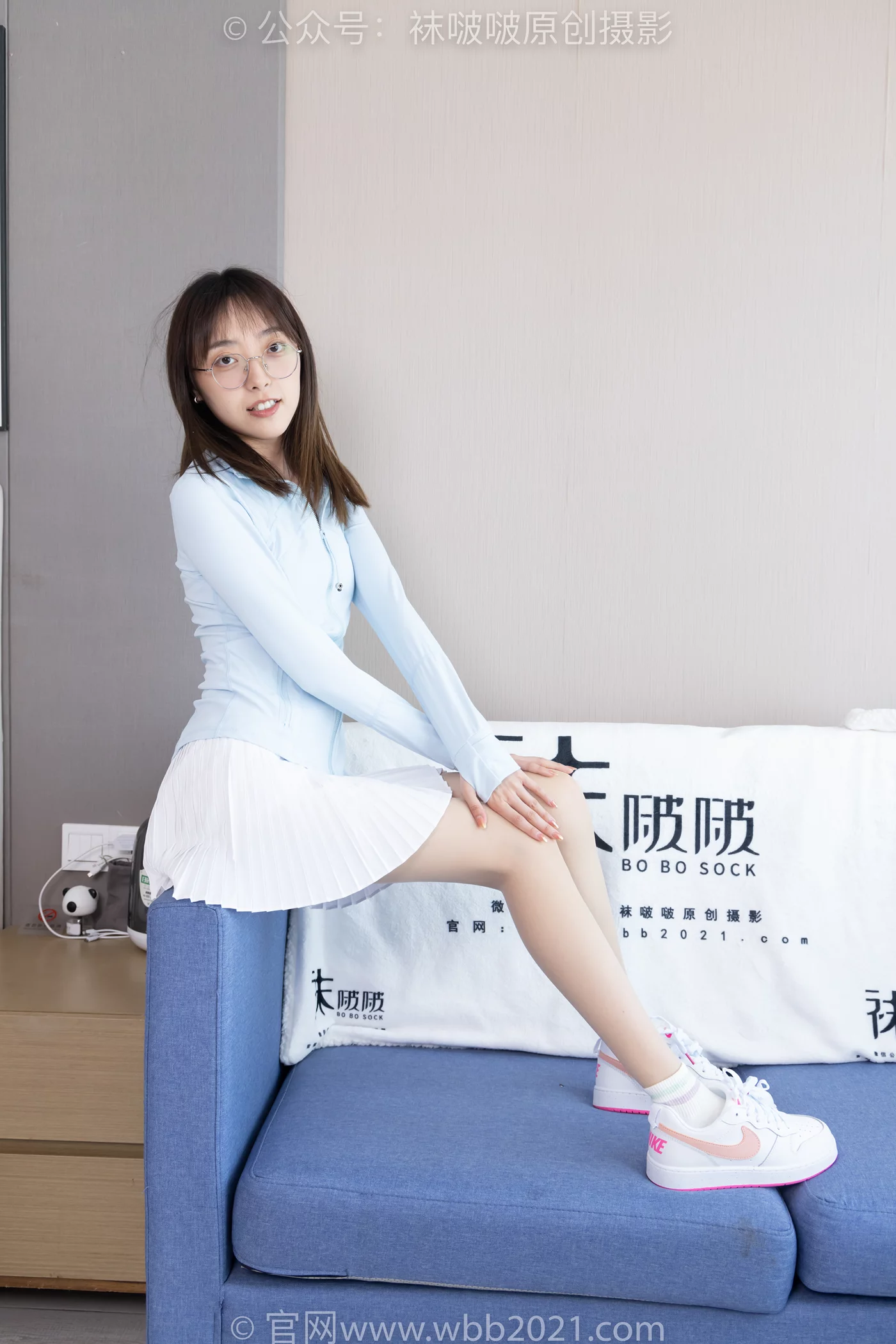 图片[16]-[BoBoSocks袜啵啵]NO.454 稚予-白棉袜、肉丝、板鞋[98P] – 速更版-美库