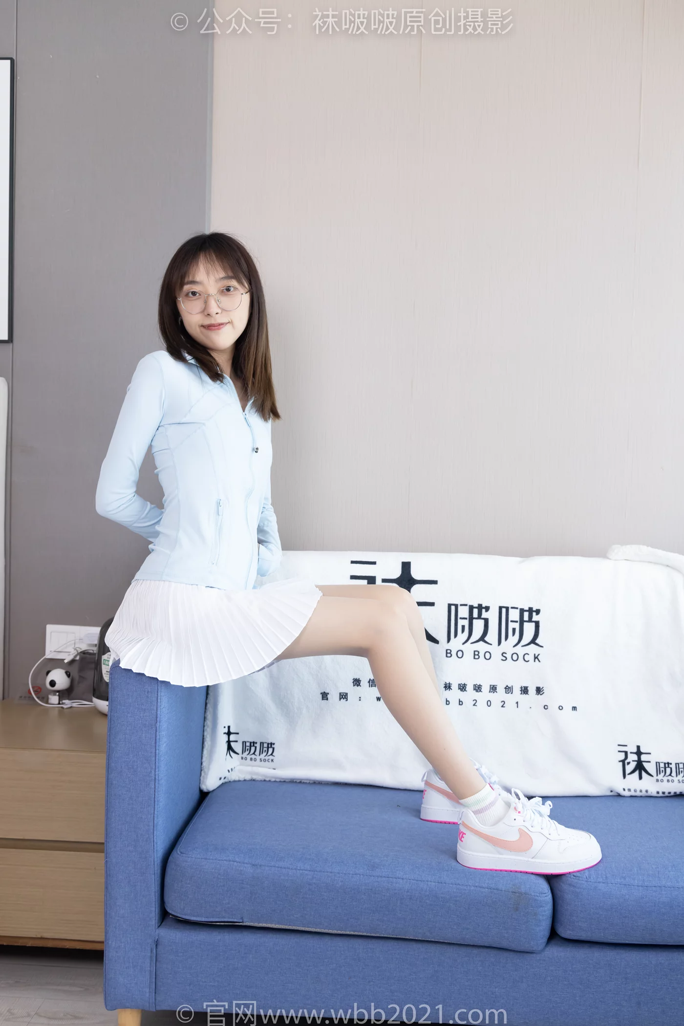 图片[17]-[BoBoSocks袜啵啵]NO.454 稚予-白棉袜、肉丝、板鞋[98P] – 速更版-美库