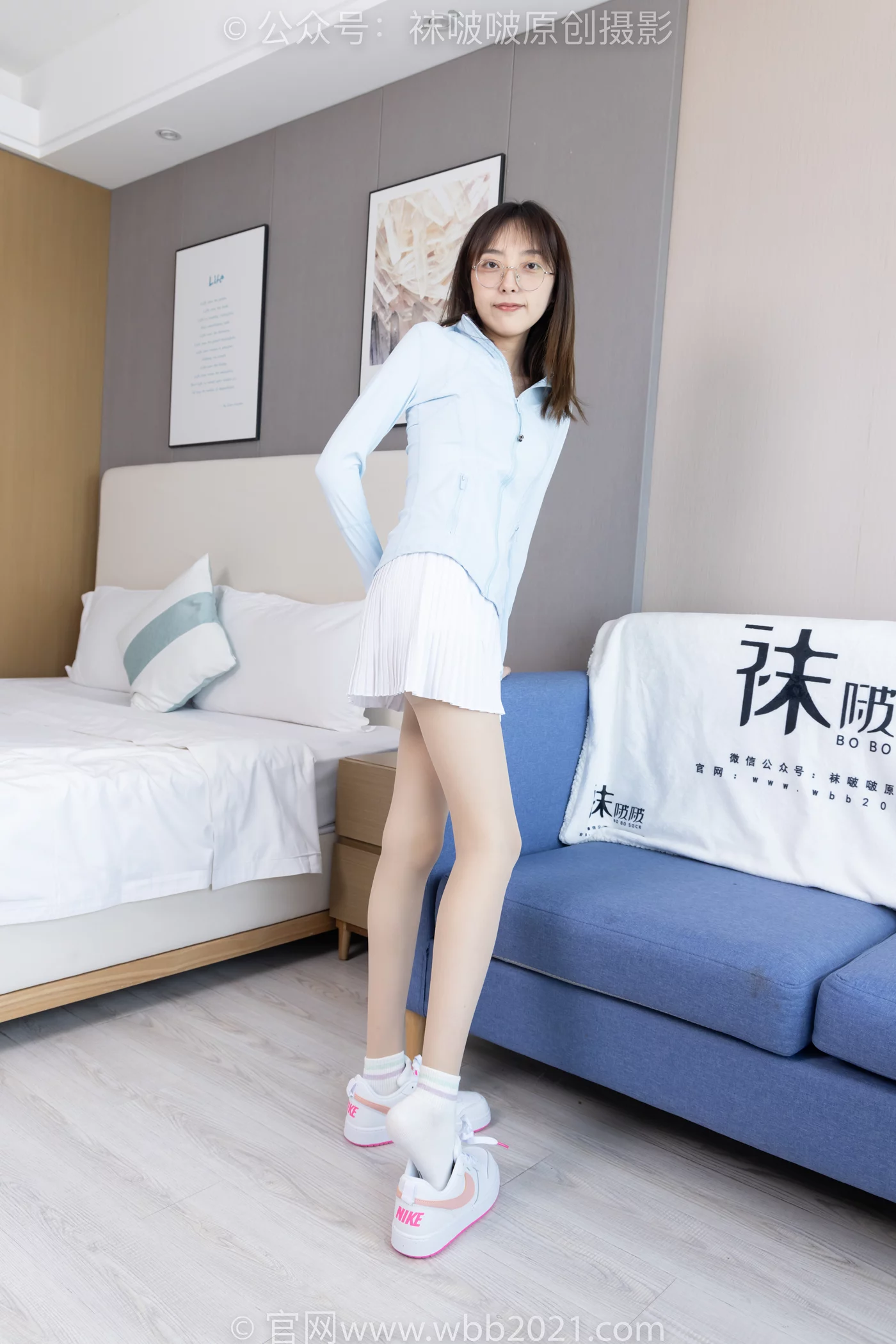 图片[38]-[BoBoSocks袜啵啵]NO.454 稚予-白棉袜、肉丝、板鞋[98P] – 速更版-美库