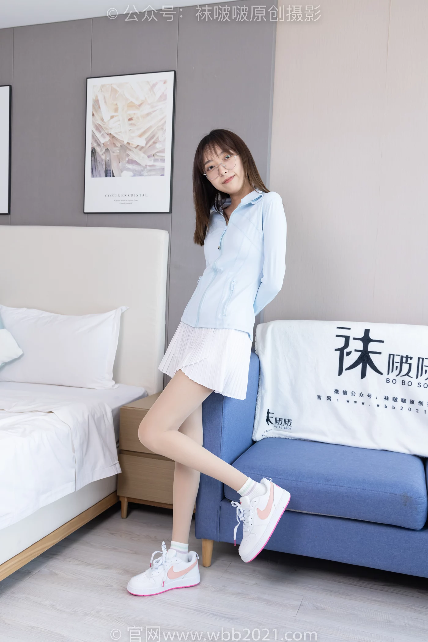 图片[47]-[BoBoSocks袜啵啵]NO.454 稚予-白棉袜、肉丝、板鞋[98P] – 速更版-美库