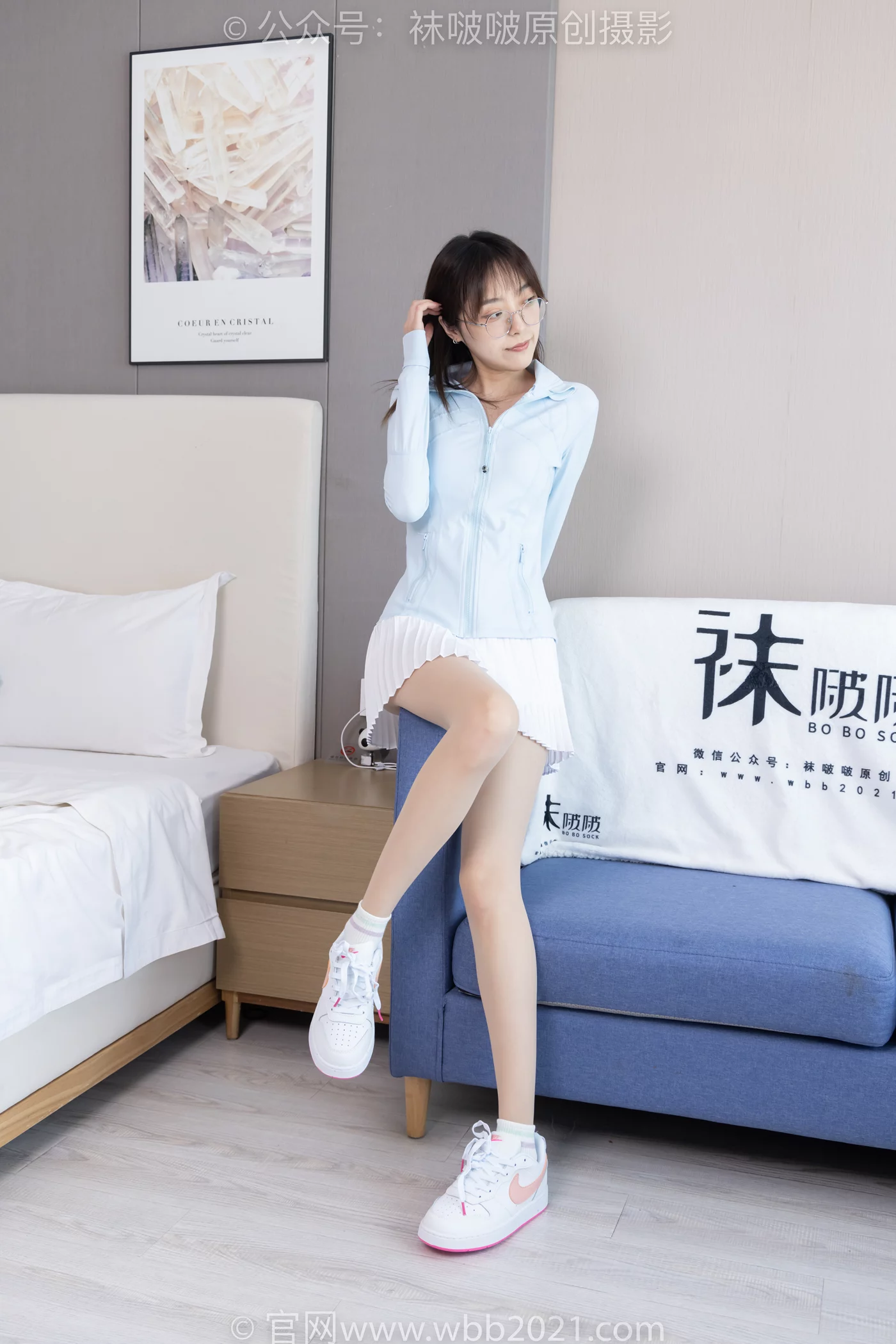 图片[51]-[BoBoSocks袜啵啵]NO.454 稚予-白棉袜、肉丝、板鞋[98P] – 速更版-美库