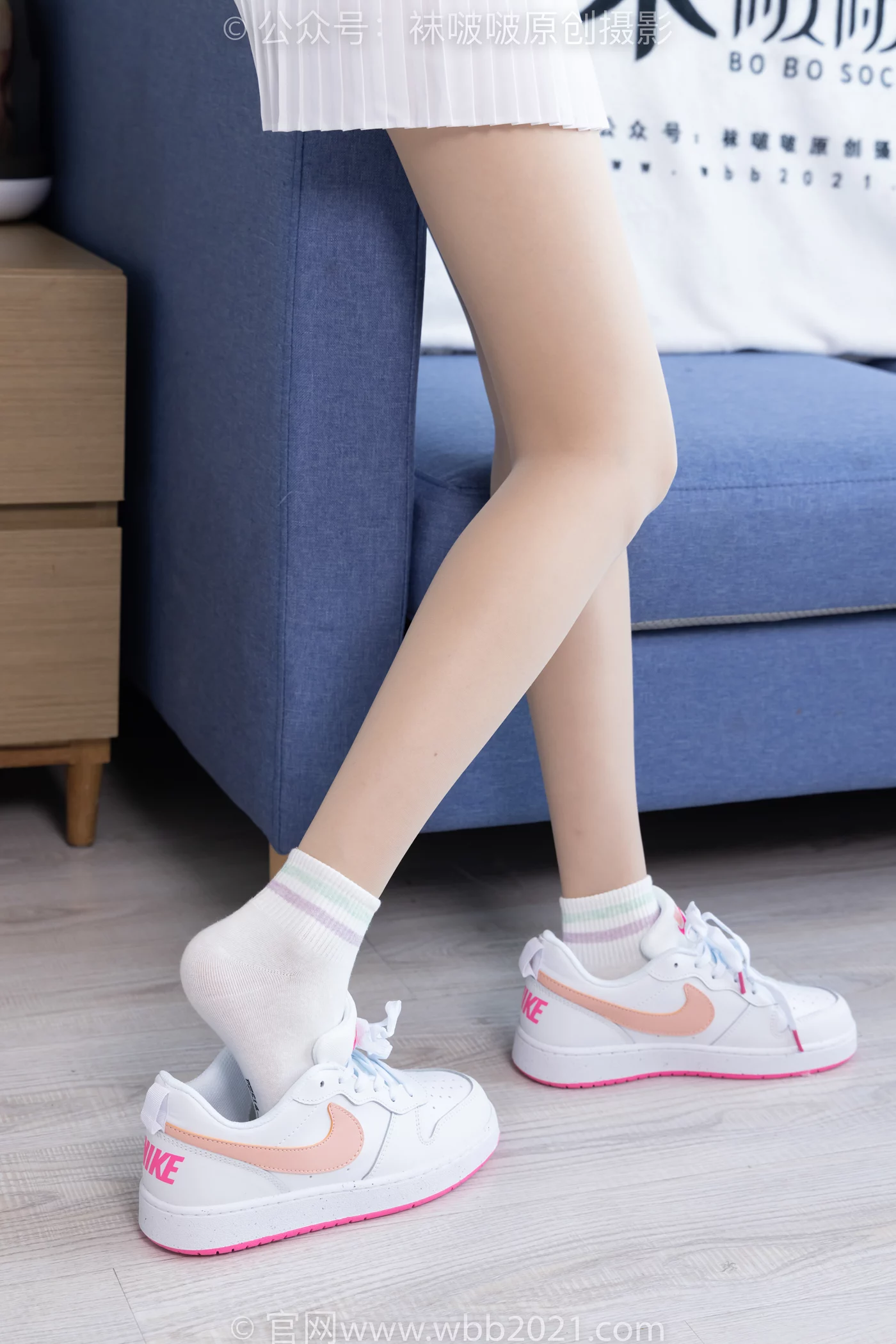 图片[54]-[BoBoSocks袜啵啵]NO.454 稚予-白棉袜、肉丝、板鞋[98P] – 速更版-美库