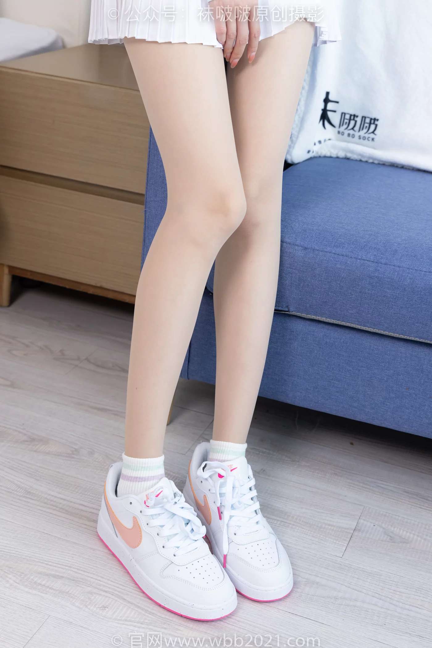 图片[55]-[BoBoSocks袜啵啵]NO.454 稚予-白棉袜、肉丝、板鞋[98P] – 速更版-美库