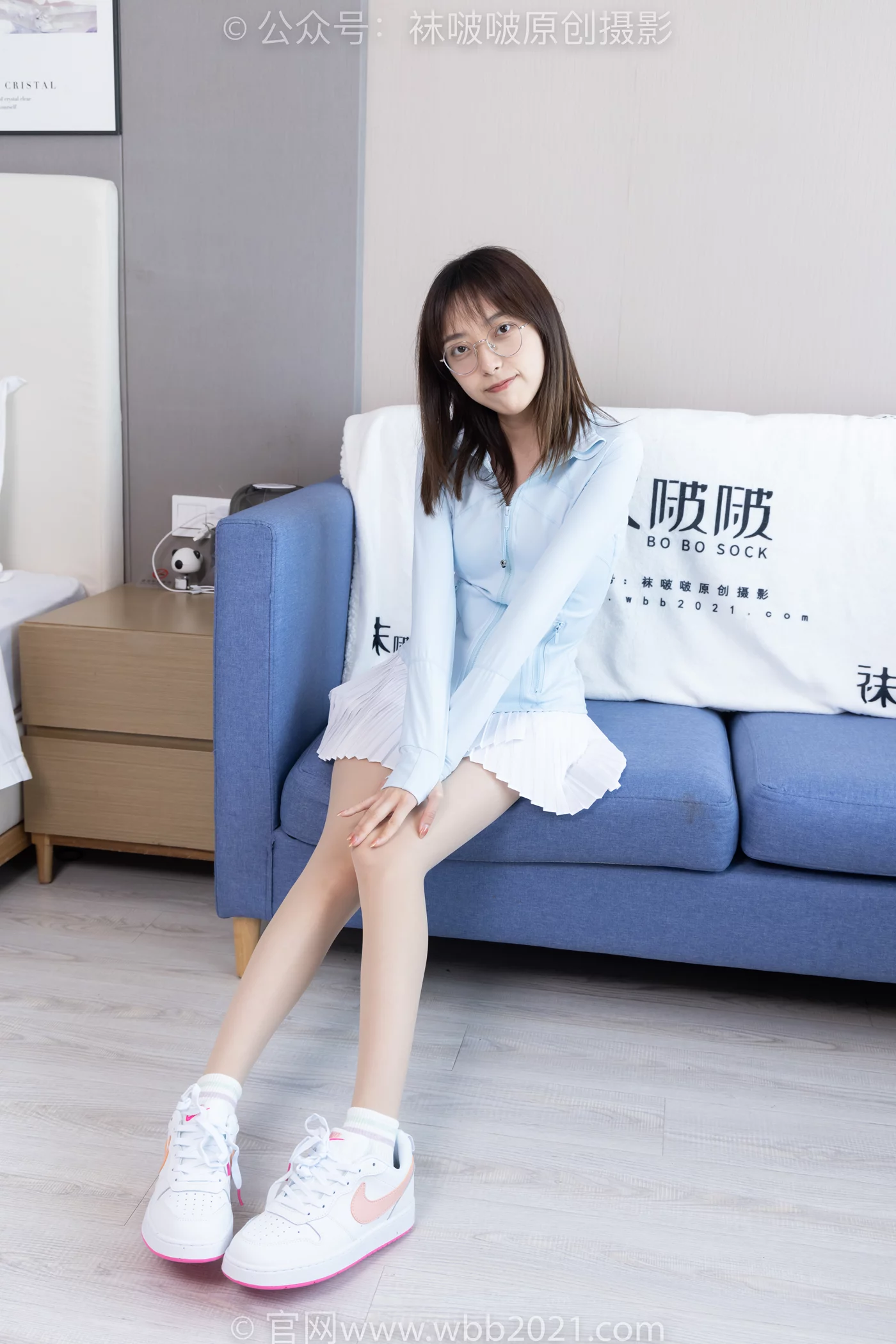 图片[56]-[BoBoSocks袜啵啵]NO.454 稚予-白棉袜、肉丝、板鞋[98P] – 速更版-美库