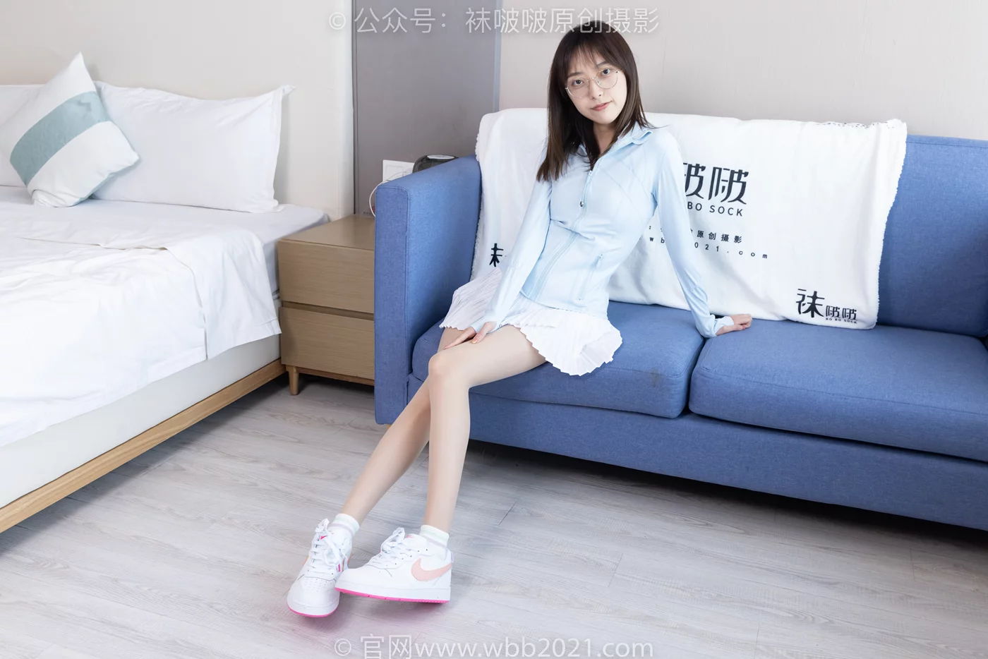 图片[57]-[BoBoSocks袜啵啵]NO.454 稚予-白棉袜、肉丝、板鞋[98P] – 速更版-美库