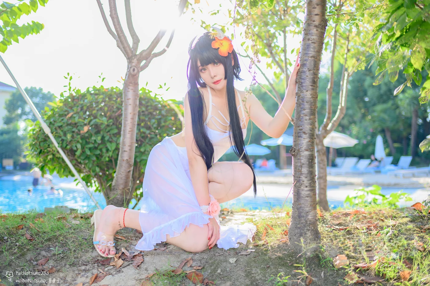 图片[30]-Natsuko夏夏子  – 碧蓝航线 比叡泳装[44P] – 速更版-美库