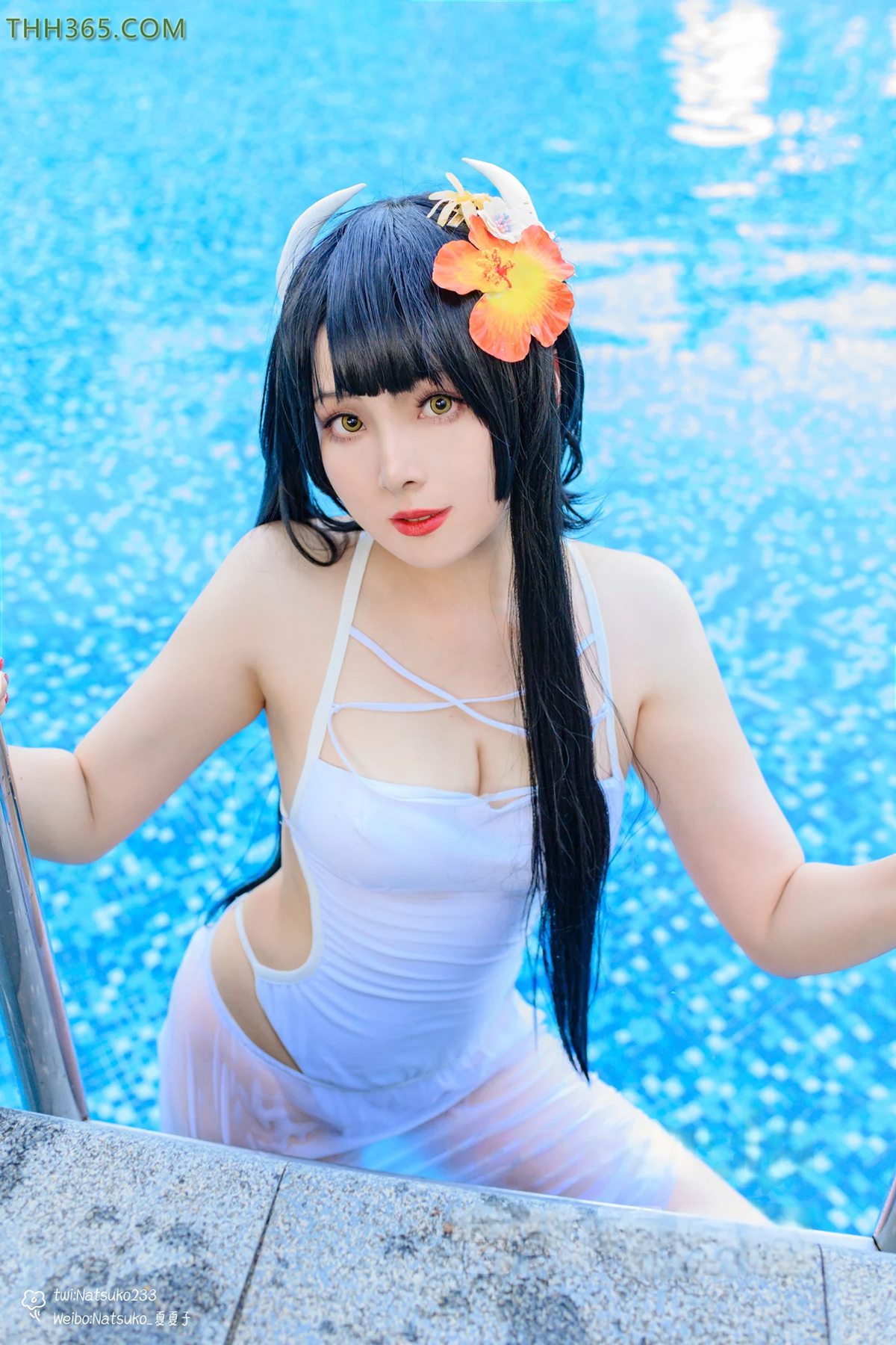 图片[41]-Natsuko夏夏子  – 碧蓝航线 比叡泳装[44P] – 速更版-美库