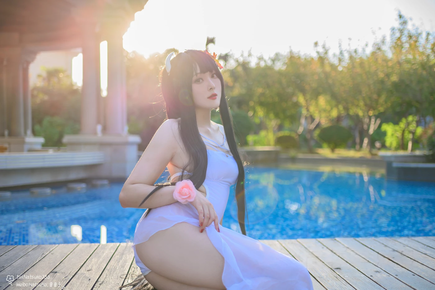 图片[43]-Natsuko夏夏子  – 碧蓝航线 比叡泳装[44P] – 速更版-美库