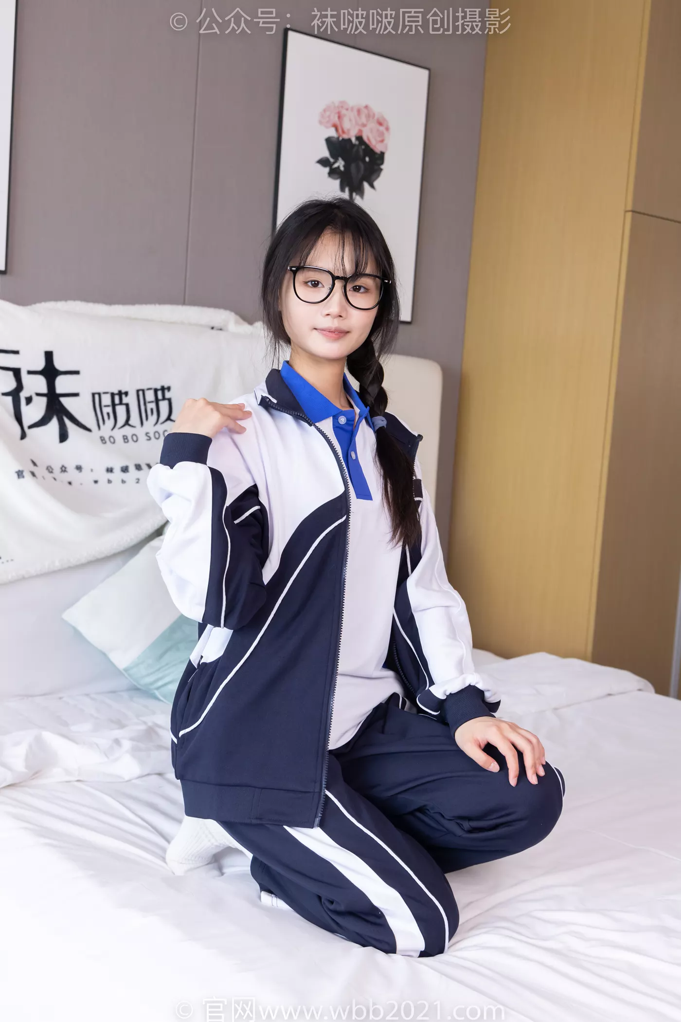 图片[11]-[BoBoSocks袜啵啵]NO.456 甜甜圈-运动鞋、白棉袜、裸足、校服[100P] – 速更版-美库