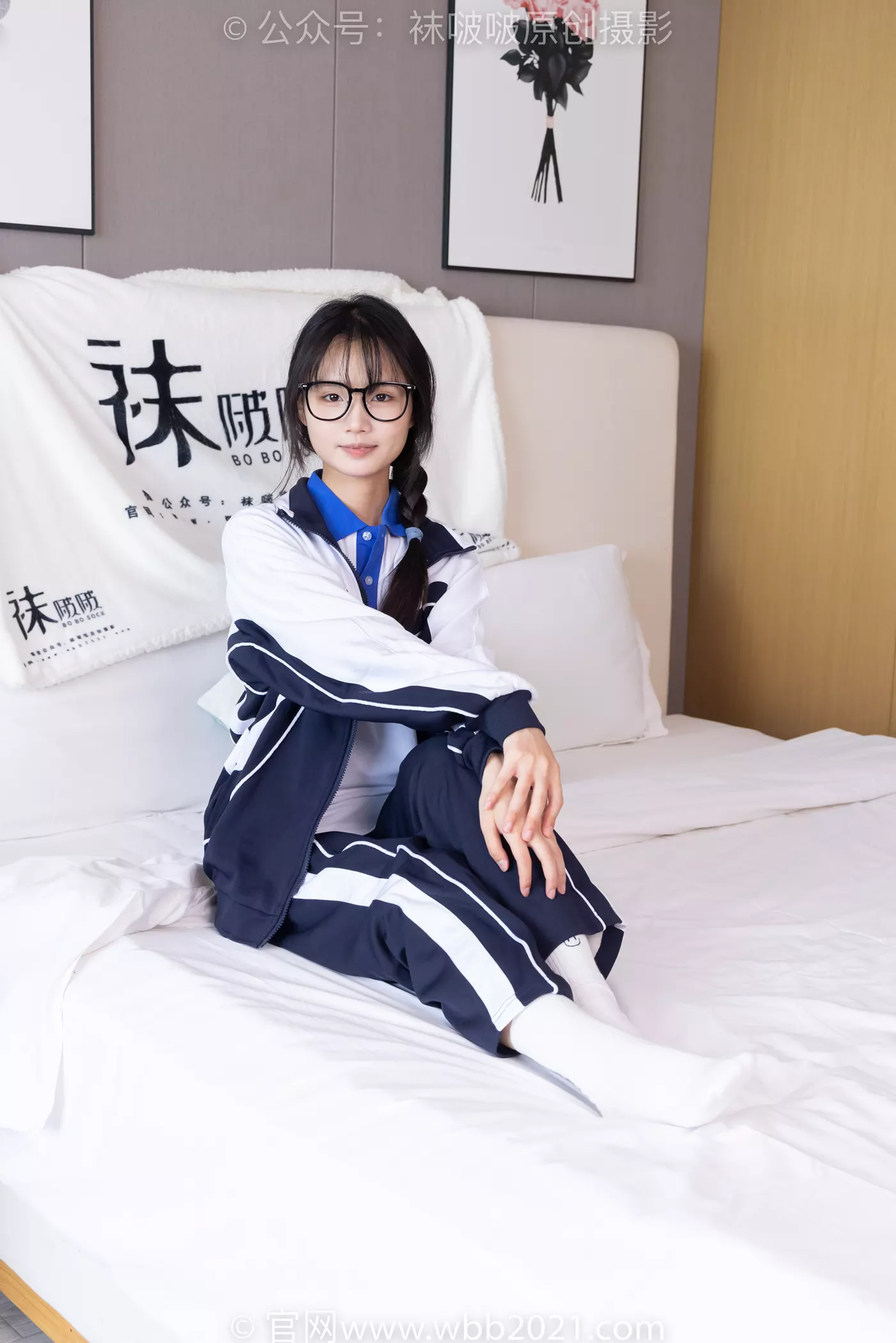 图片[13]-[BoBoSocks袜啵啵]NO.456 甜甜圈-运动鞋、白棉袜、裸足、校服[100P] – 速更版-美库