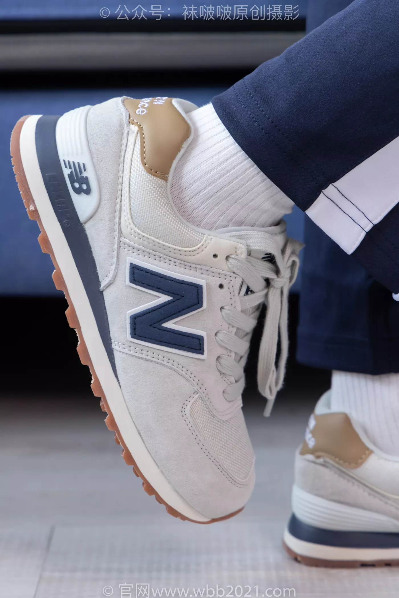 图片[37]-[BoBoSocks袜啵啵]NO.456 甜甜圈-运动鞋、白棉袜、裸足、校服[100P] – 速更版-美库