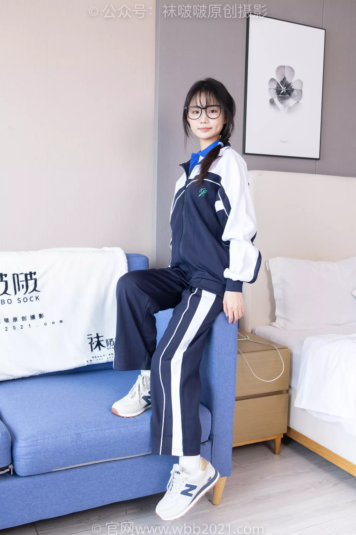 图片[38]-[BoBoSocks袜啵啵]NO.456 甜甜圈-运动鞋、白棉袜、裸足、校服[100P] – 速更版-美库