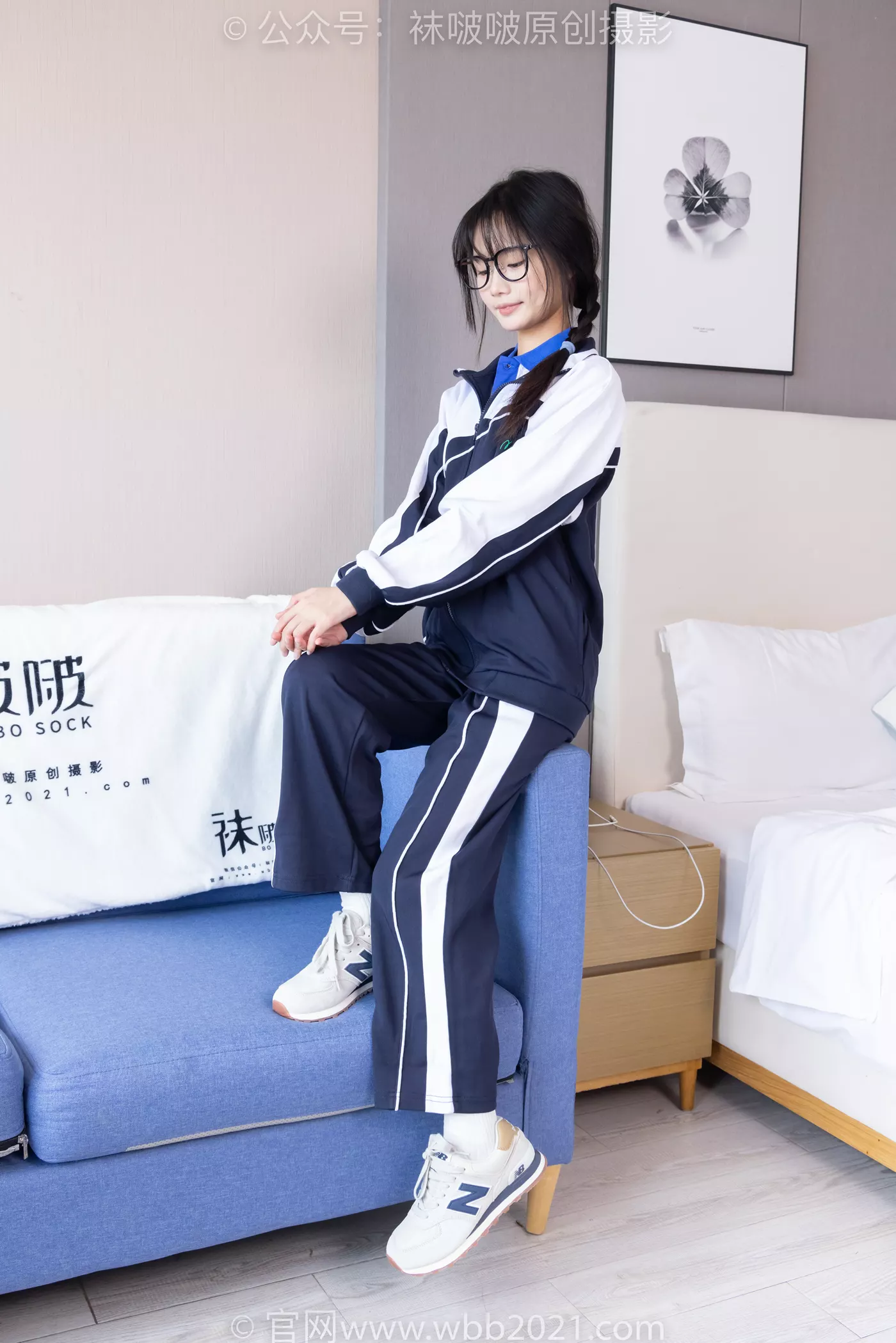 图片[39]-[BoBoSocks袜啵啵]NO.456 甜甜圈-运动鞋、白棉袜、裸足、校服[100P] – 速更版-美库