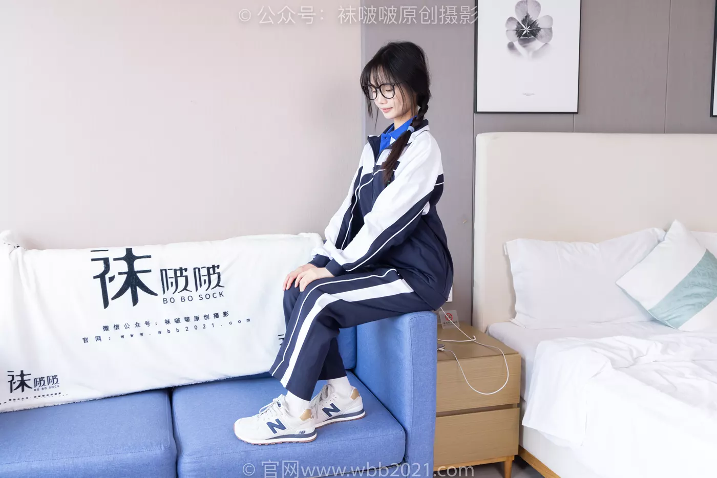 图片[41]-[BoBoSocks袜啵啵]NO.456 甜甜圈-运动鞋、白棉袜、裸足、校服[100P] – 速更版-美库