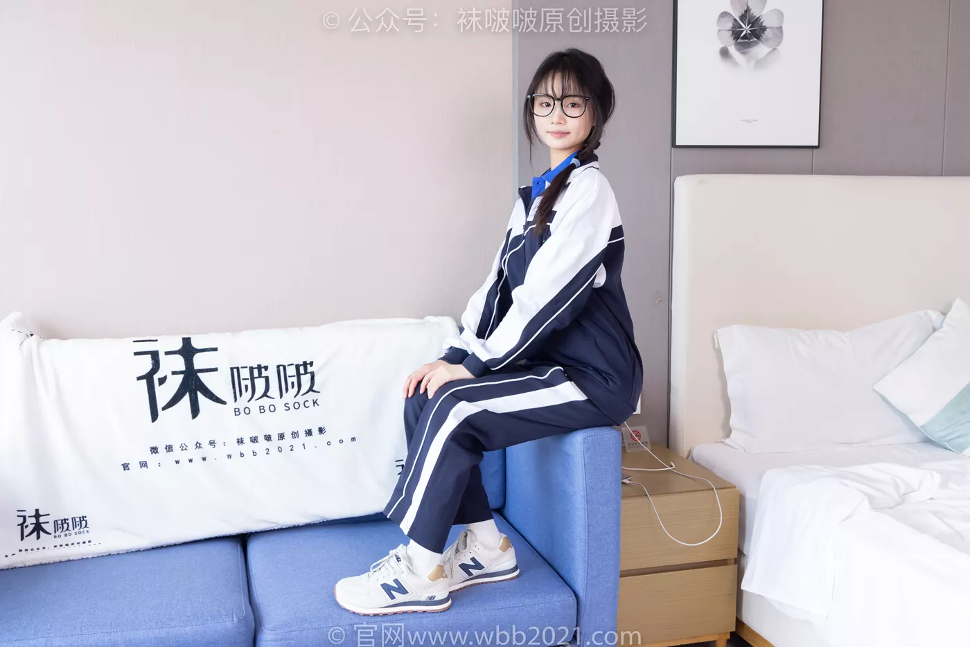 图片[42]-[BoBoSocks袜啵啵]NO.456 甜甜圈-运动鞋、白棉袜、裸足、校服[100P] – 速更版-美库