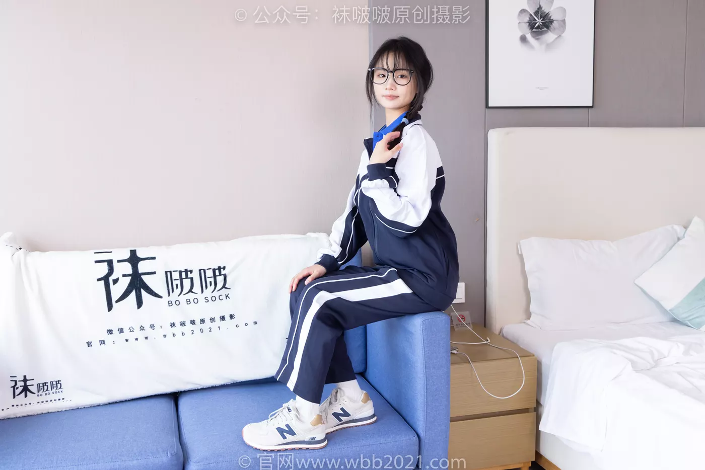 图片[43]-[BoBoSocks袜啵啵]NO.456 甜甜圈-运动鞋、白棉袜、裸足、校服[100P] – 速更版-美库