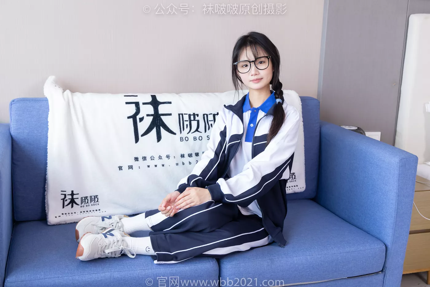 图片[66]-[BoBoSocks袜啵啵]NO.456 甜甜圈-运动鞋、白棉袜、裸足、校服[100P] – 速更版-美库