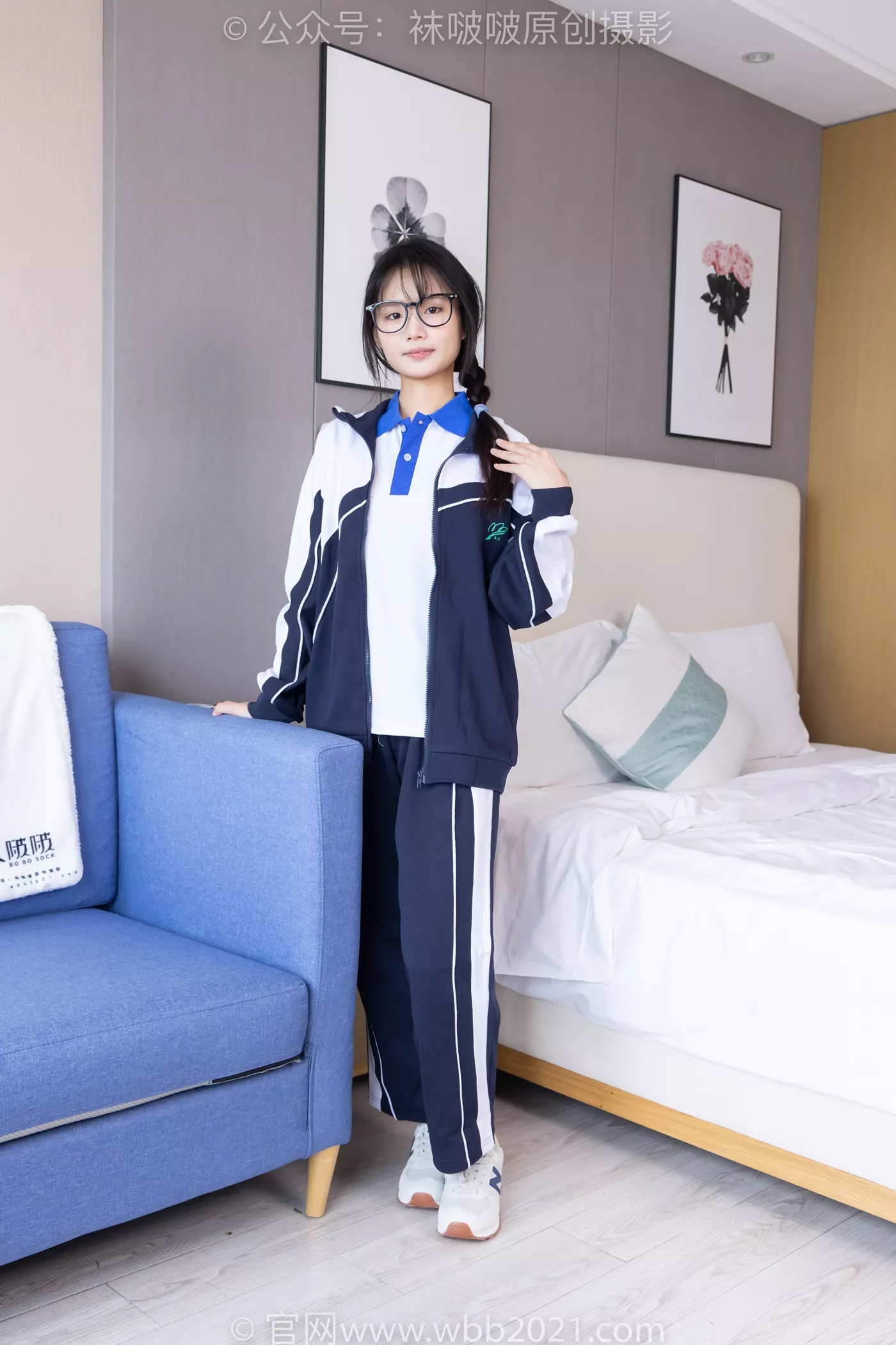 图片[70]-[BoBoSocks袜啵啵]NO.456 甜甜圈-运动鞋、白棉袜、裸足、校服[100P] – 速更版-美库