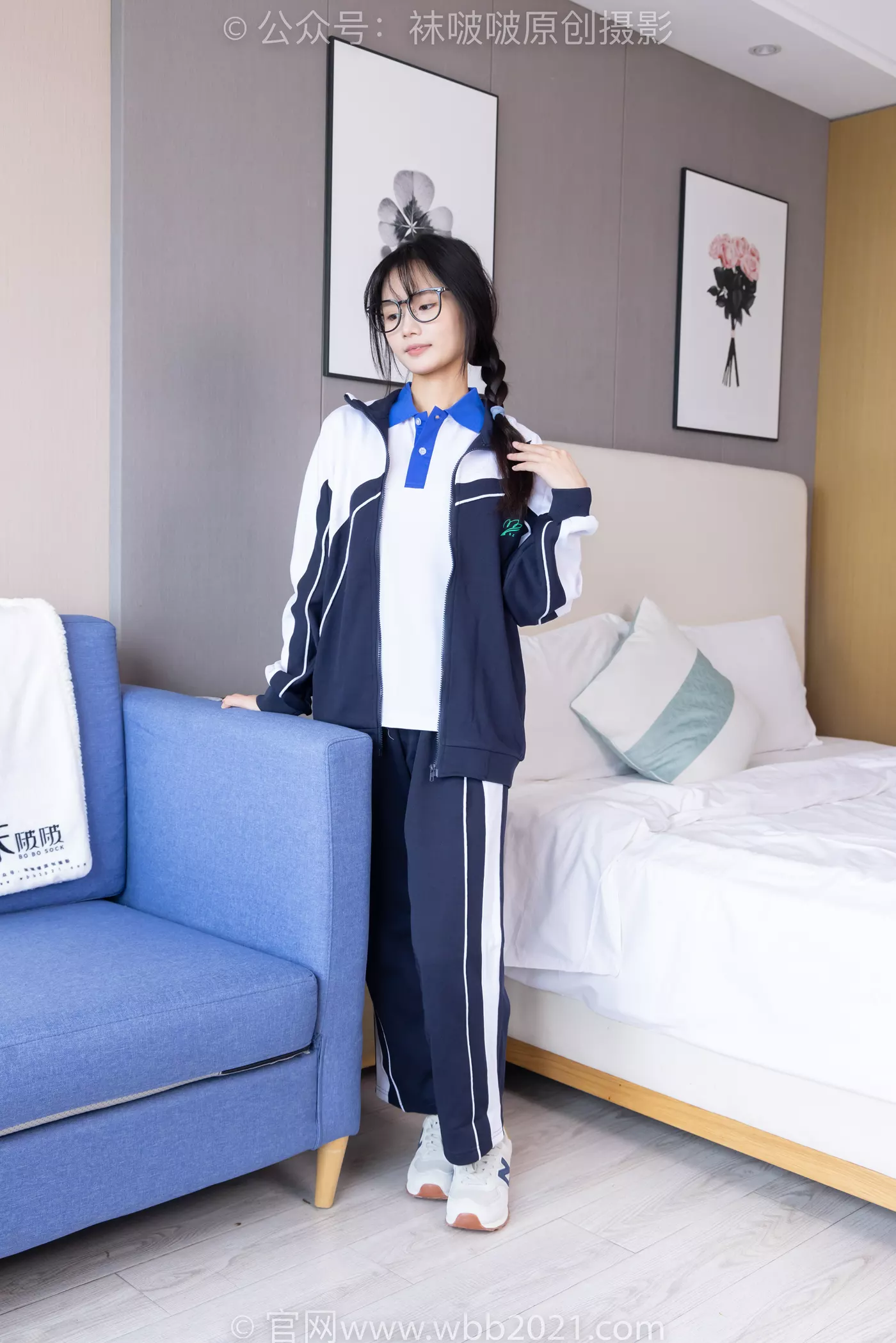 图片[71]-[BoBoSocks袜啵啵]NO.456 甜甜圈-运动鞋、白棉袜、裸足、校服[100P] – 速更版-美库