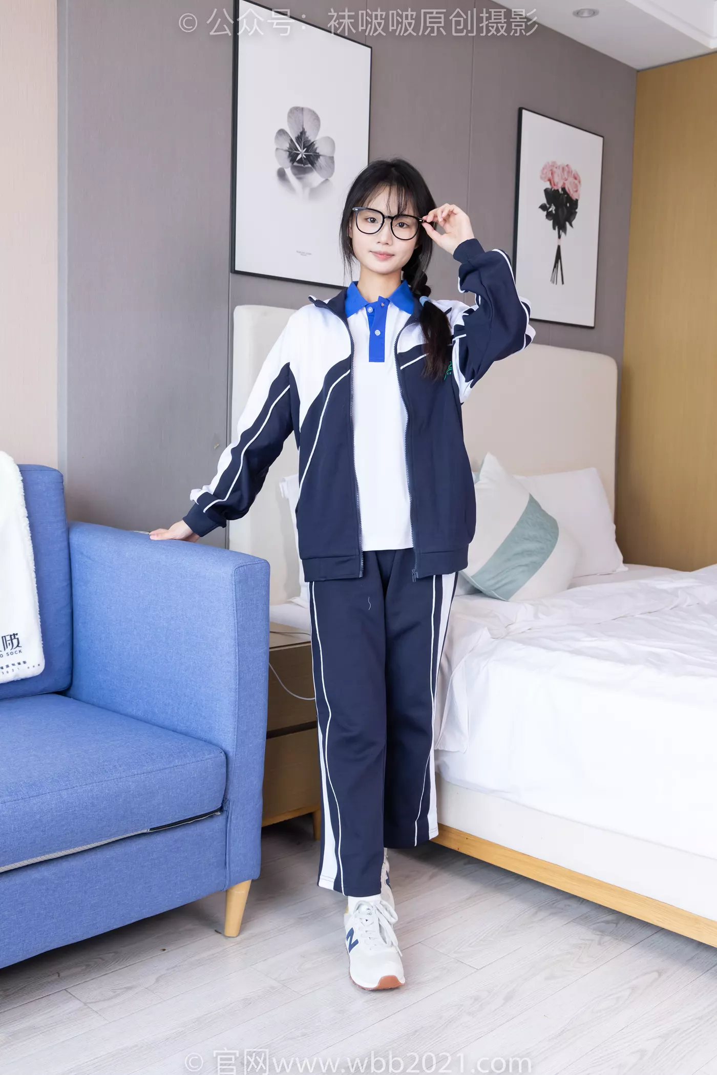 图片[72]-[BoBoSocks袜啵啵]NO.456 甜甜圈-运动鞋、白棉袜、裸足、校服[100P] – 速更版-美库