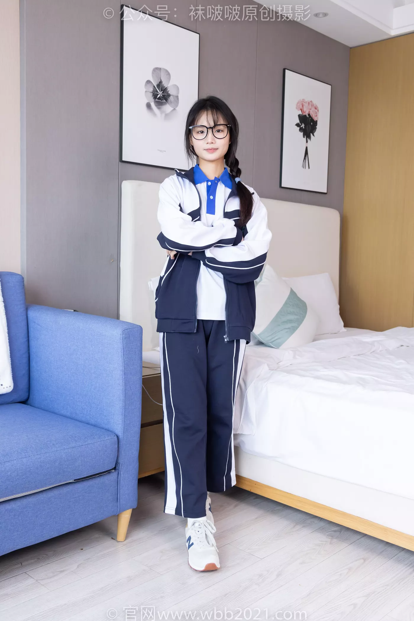 图片[73]-[BoBoSocks袜啵啵]NO.456 甜甜圈-运动鞋、白棉袜、裸足、校服[100P] – 速更版-美库