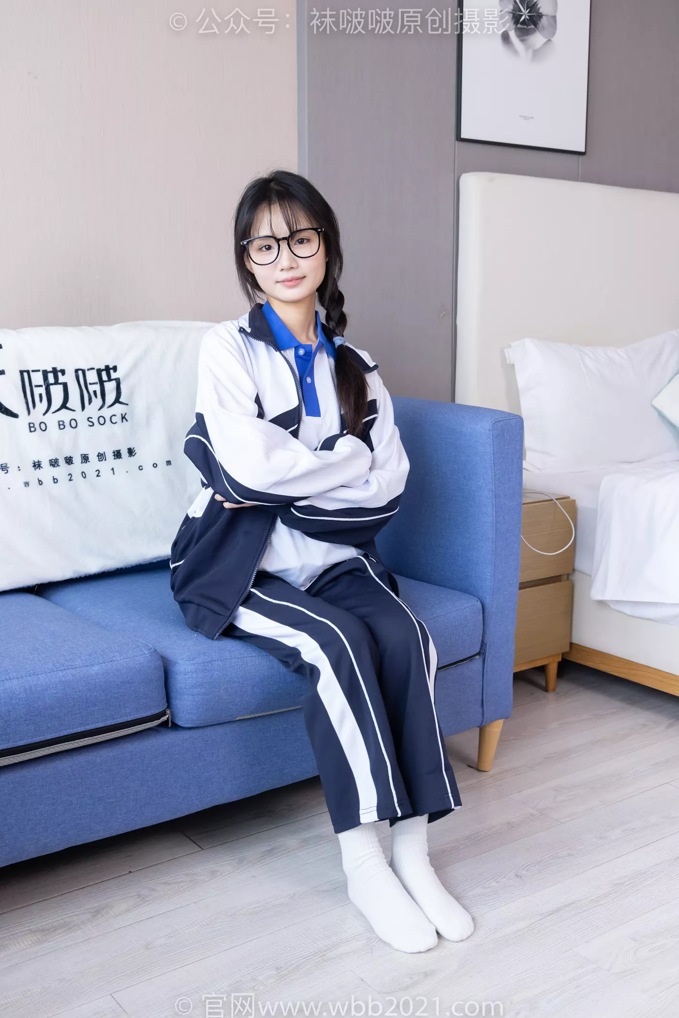 图片[82]-[BoBoSocks袜啵啵]NO.456 甜甜圈-运动鞋、白棉袜、裸足、校服[100P] – 速更版-美库